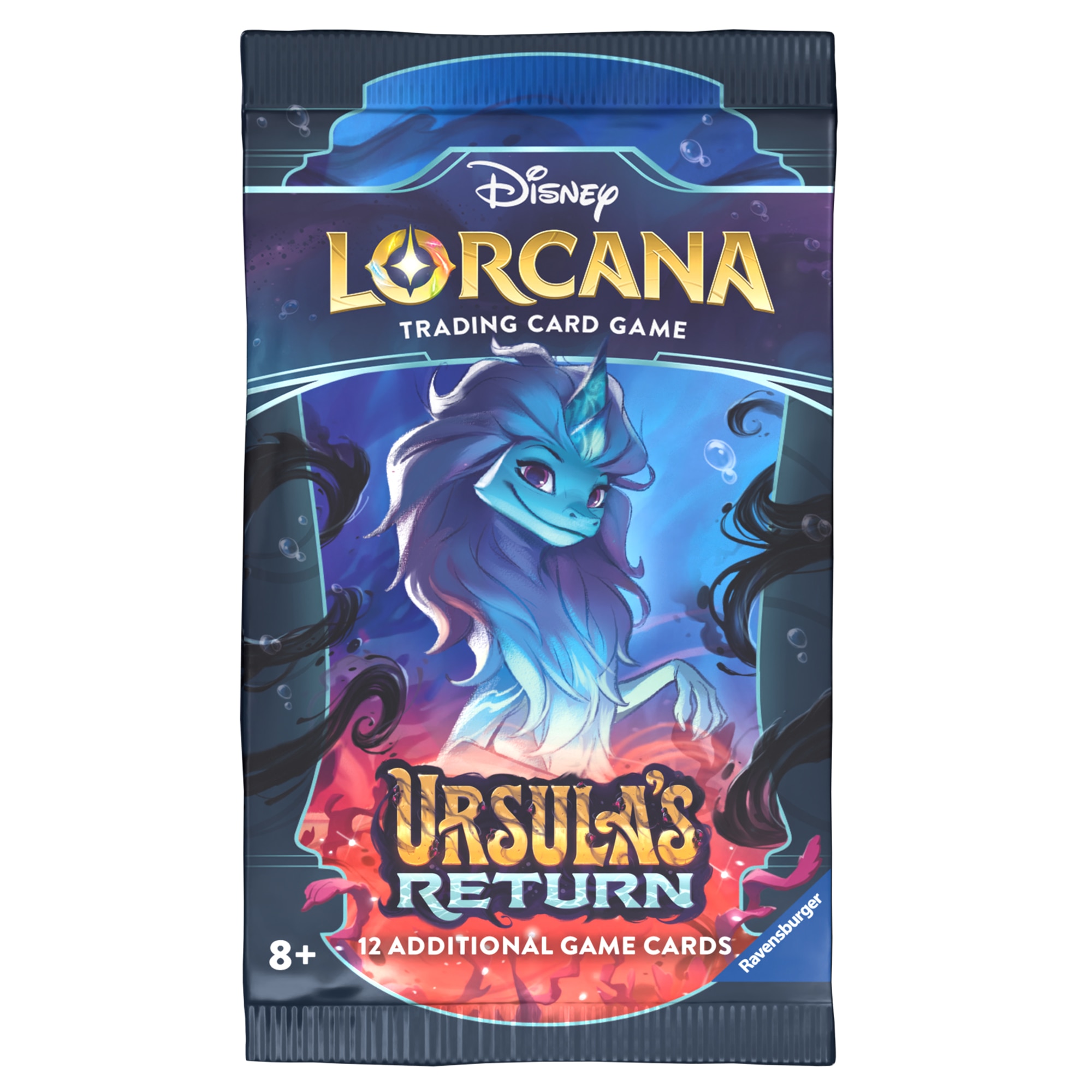 Pack Individual Cartas coleccionables Ursula's Return Booster Chapter 4 Disney Lorcana 2