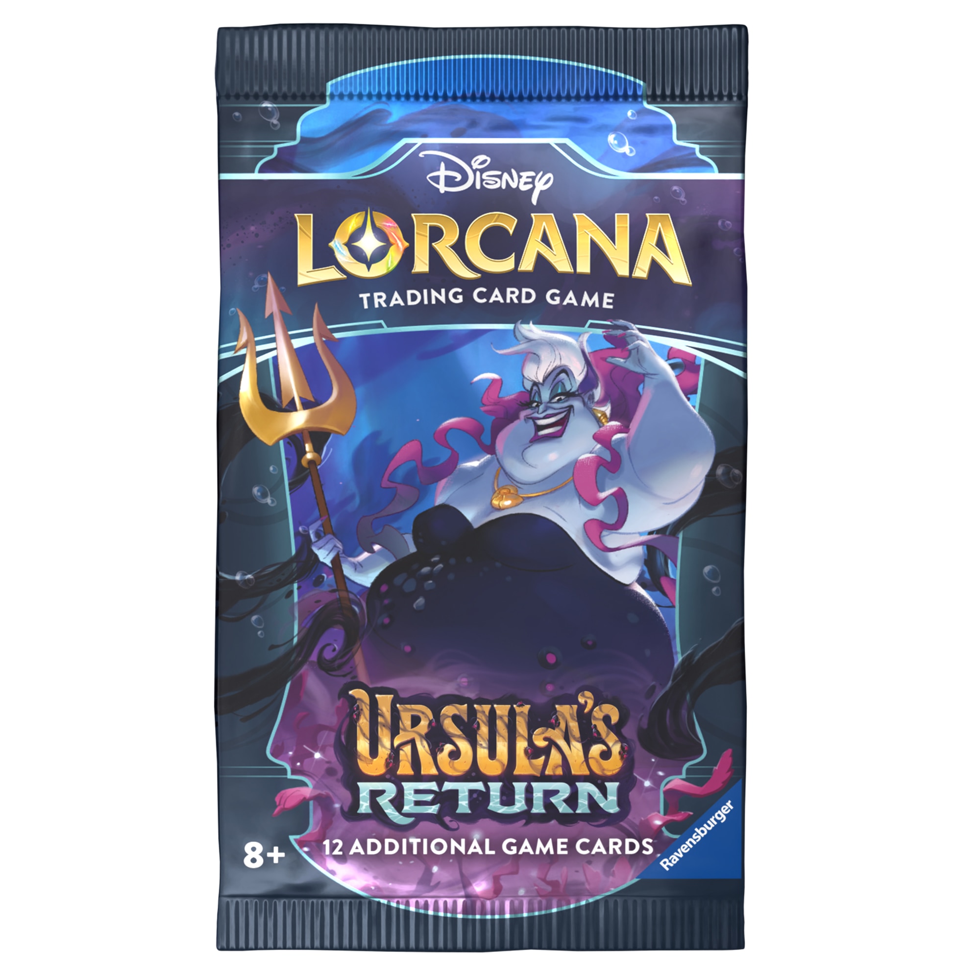 Pack Individual Cartas coleccionables Ursula's Return Booster Chapter 4 Disney Lorcana 3