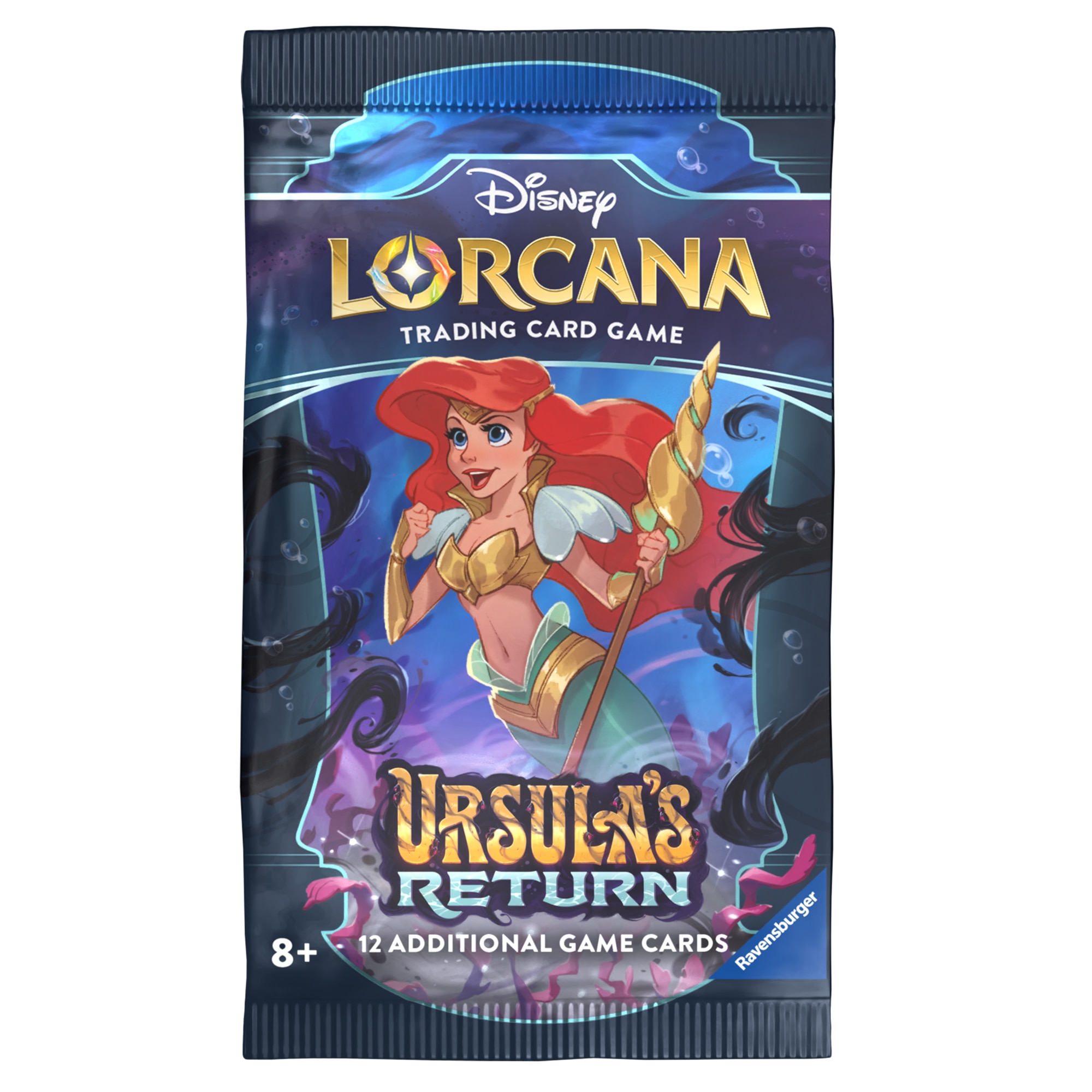 Pack Individual Cartas coleccionables Ursula's Return Booster Chapter 4 Disney Lorcana 4