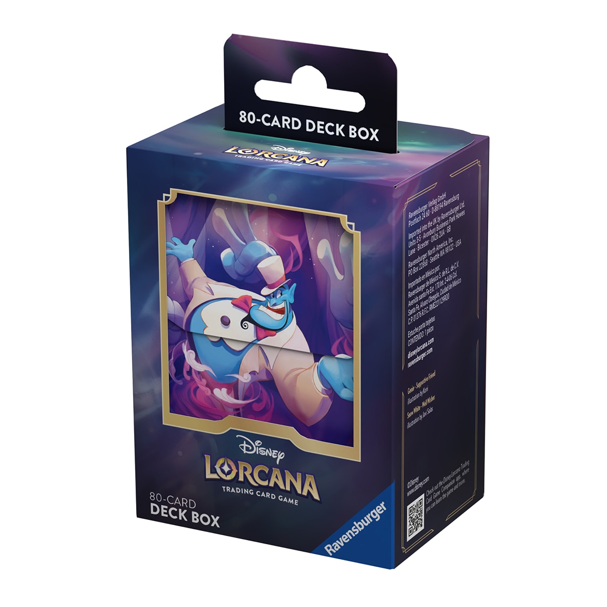 Disney Lorcana - Caja de Mazo de Cartas Coleccionables Ursula's Return Deck Box A Genie Disney Lorcana.
