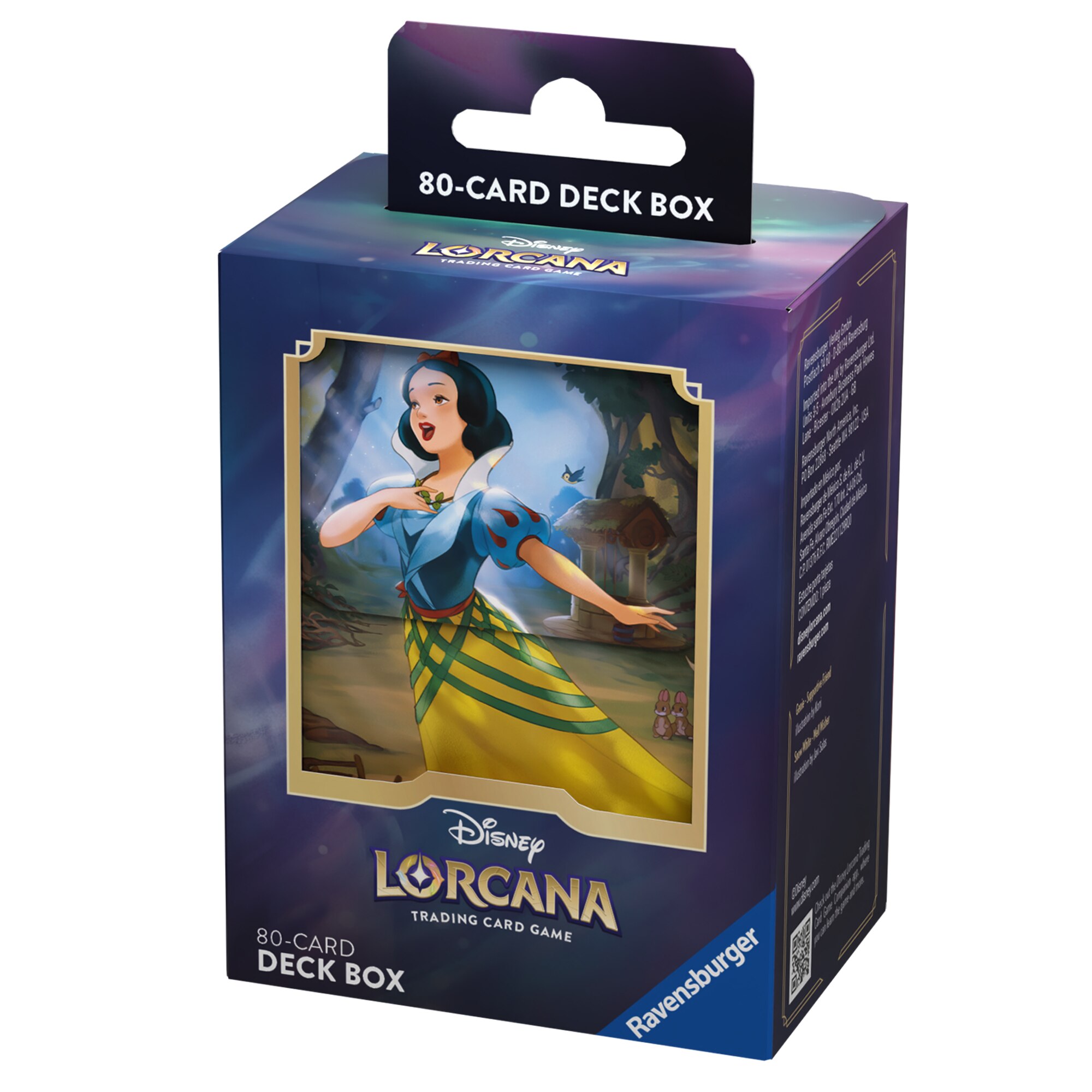Caja de Mazo de Cartas Coleccionables Ursula's Return Deck Box B Snow White Disney Lorcana 3