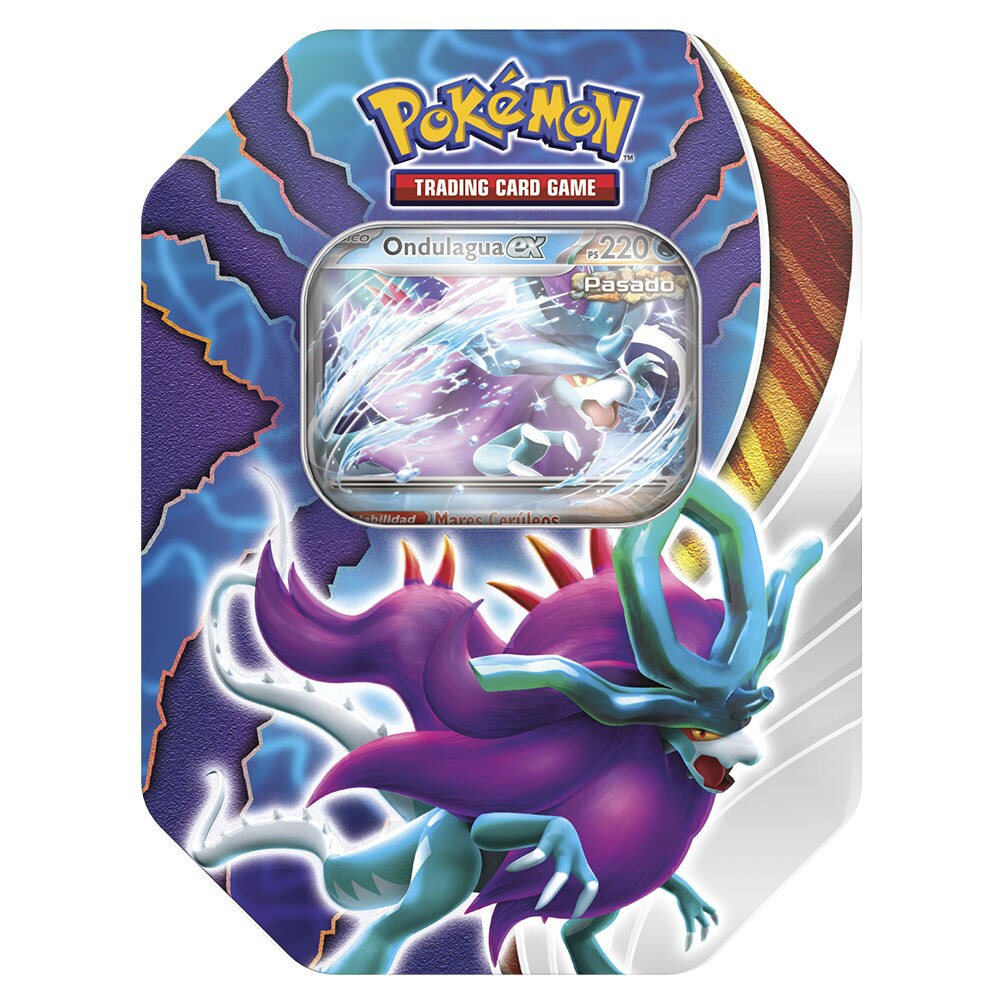 Lata Mascarada Crepuscular Ex Tin Pokemon Bandai modelos surtidos