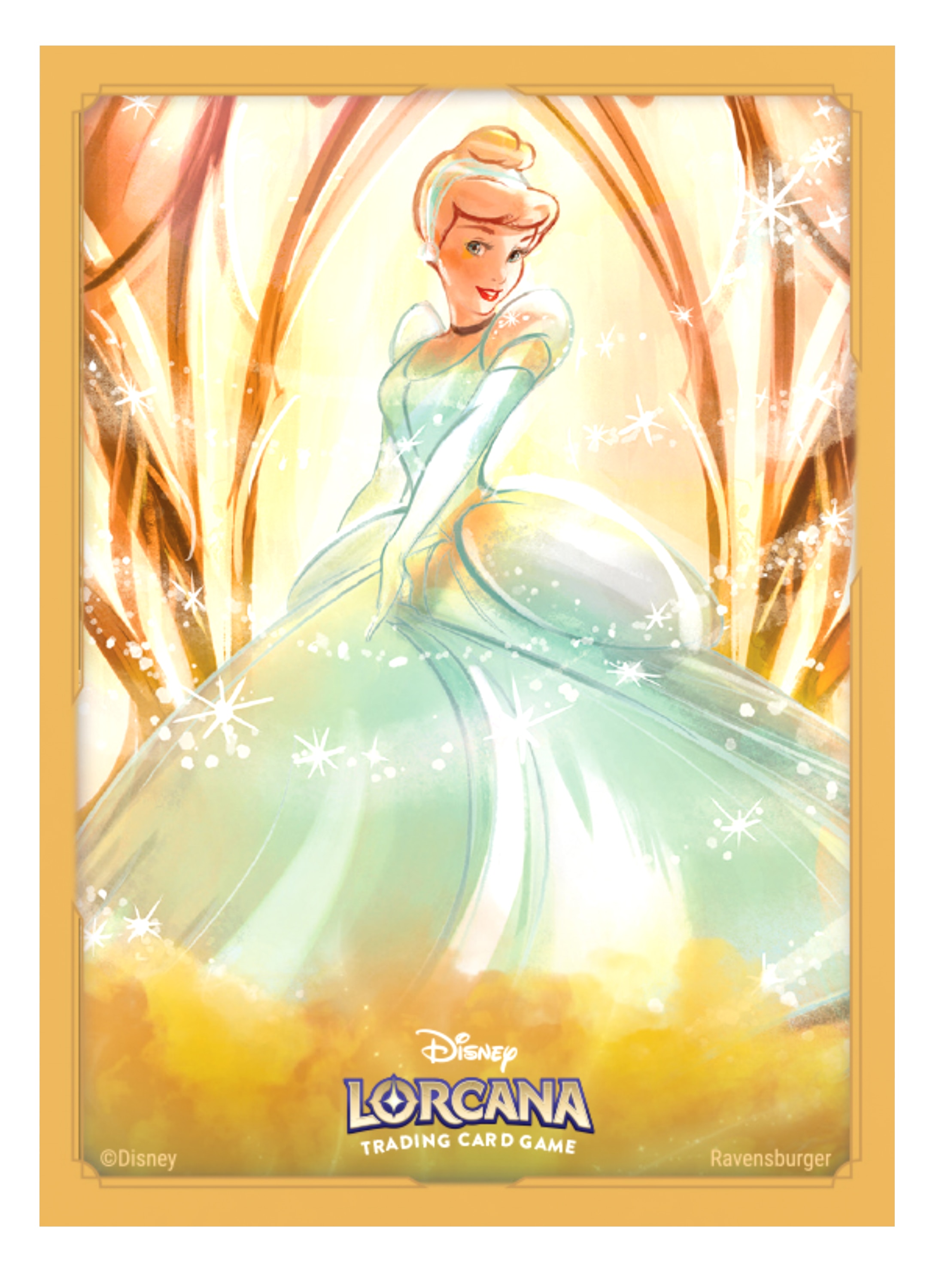 Fundas de cartas Disney Lorcana Set 7: Card Sleeves A - Cinderella - Ballroom Sensation Ench. 2