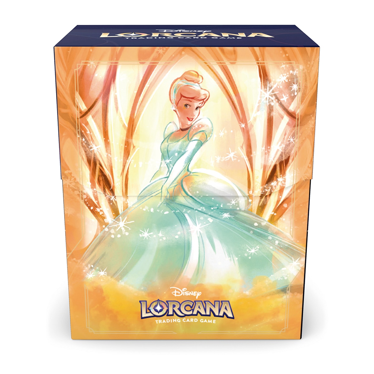 Imagen 0 de Caja para mazo de cartas Disney Lorcana Set 7: Deck Case A - Cinderella - Ballroom Sensation Ench.