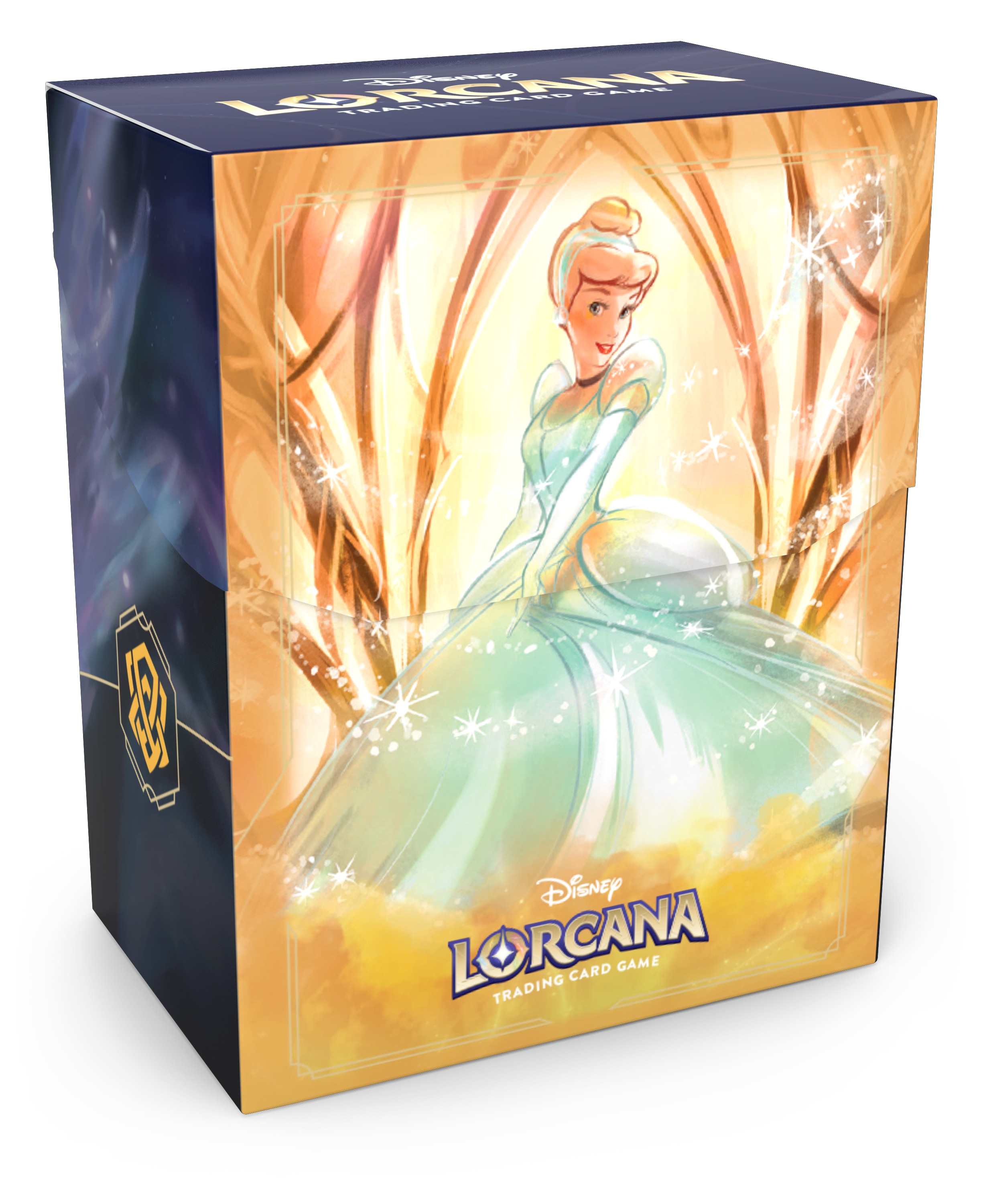 Caja para mazo de cartas Disney Lorcana Set 7: Deck Case A - Cinderella - Ballroom Sensation Ench. 2
