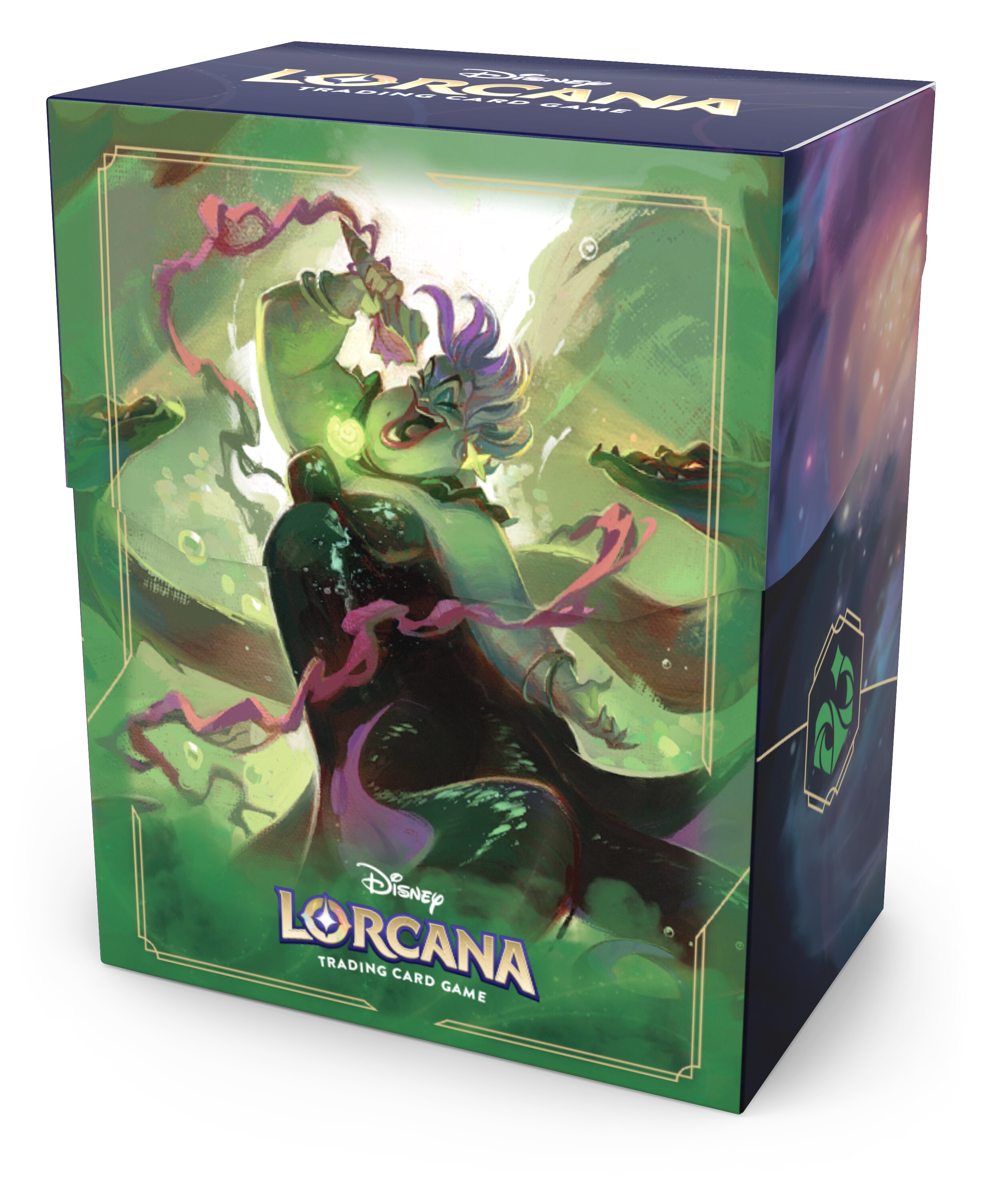 Caja para mazo de cartas Disney Lorcana Set 7: Deck Case B - Ursula - Deceiver of All? Ench. 3