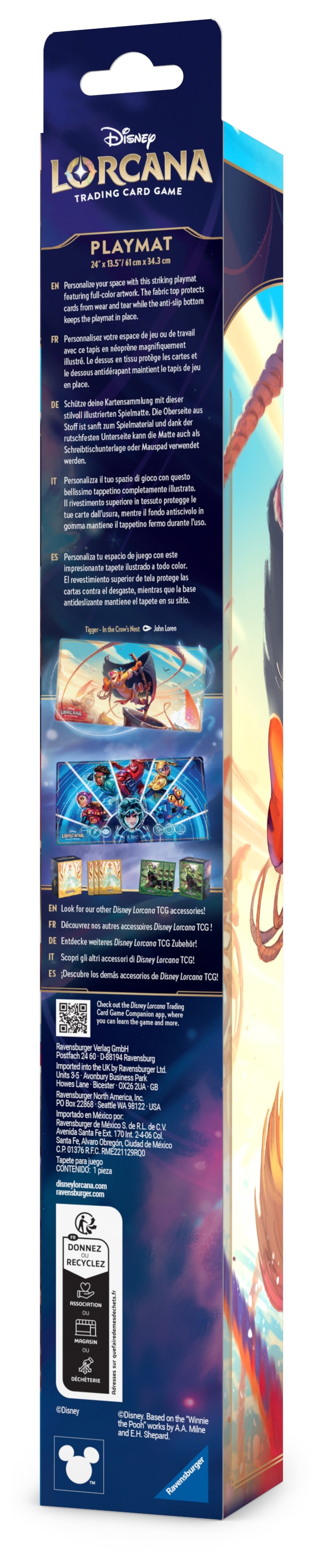 Tapete de juego Disney Lorcana Set 7: Playmat A - Tigger - In the Crow's Nest 5