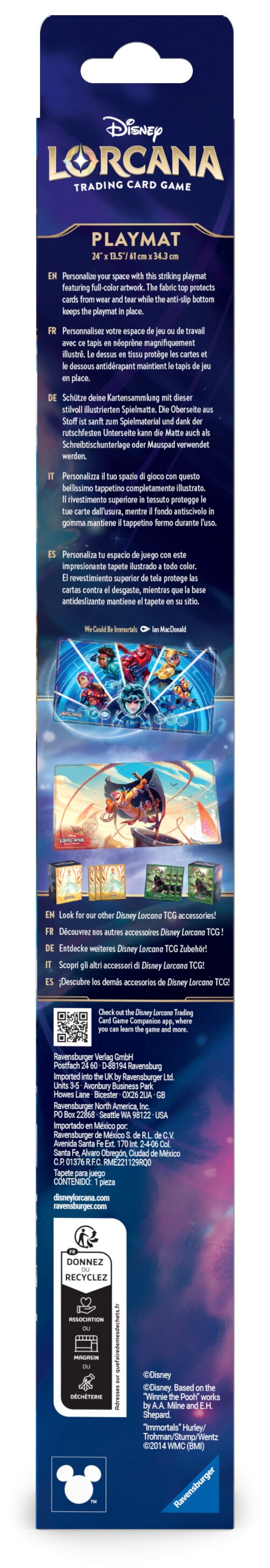 Tapete de juego Disney Lorcana Set 7: Playmat B - Big Hero 6 4