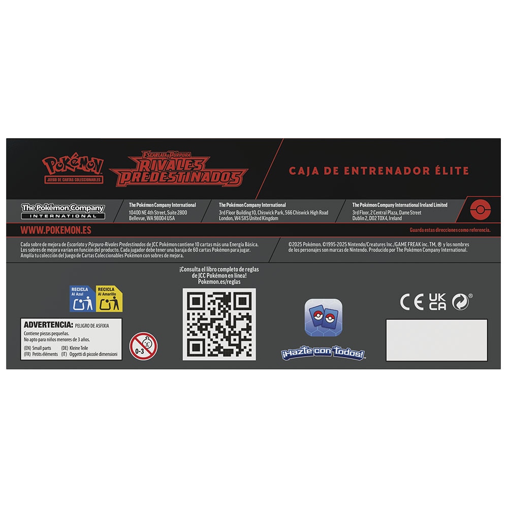Carta coleccionable Caja de Entrenador Elite Pokémon Bandai 2