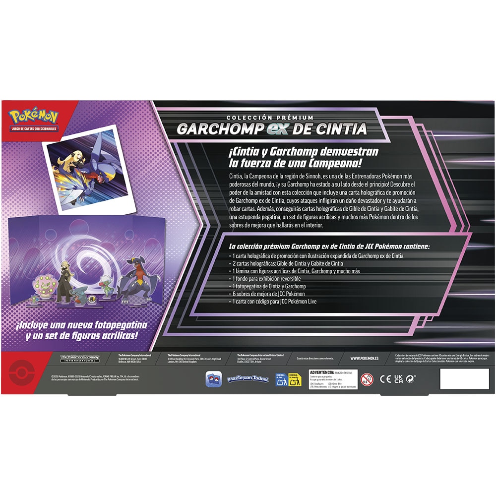 Carta coleccionable Caja Colección Premium EX Pokémon Bandai 2