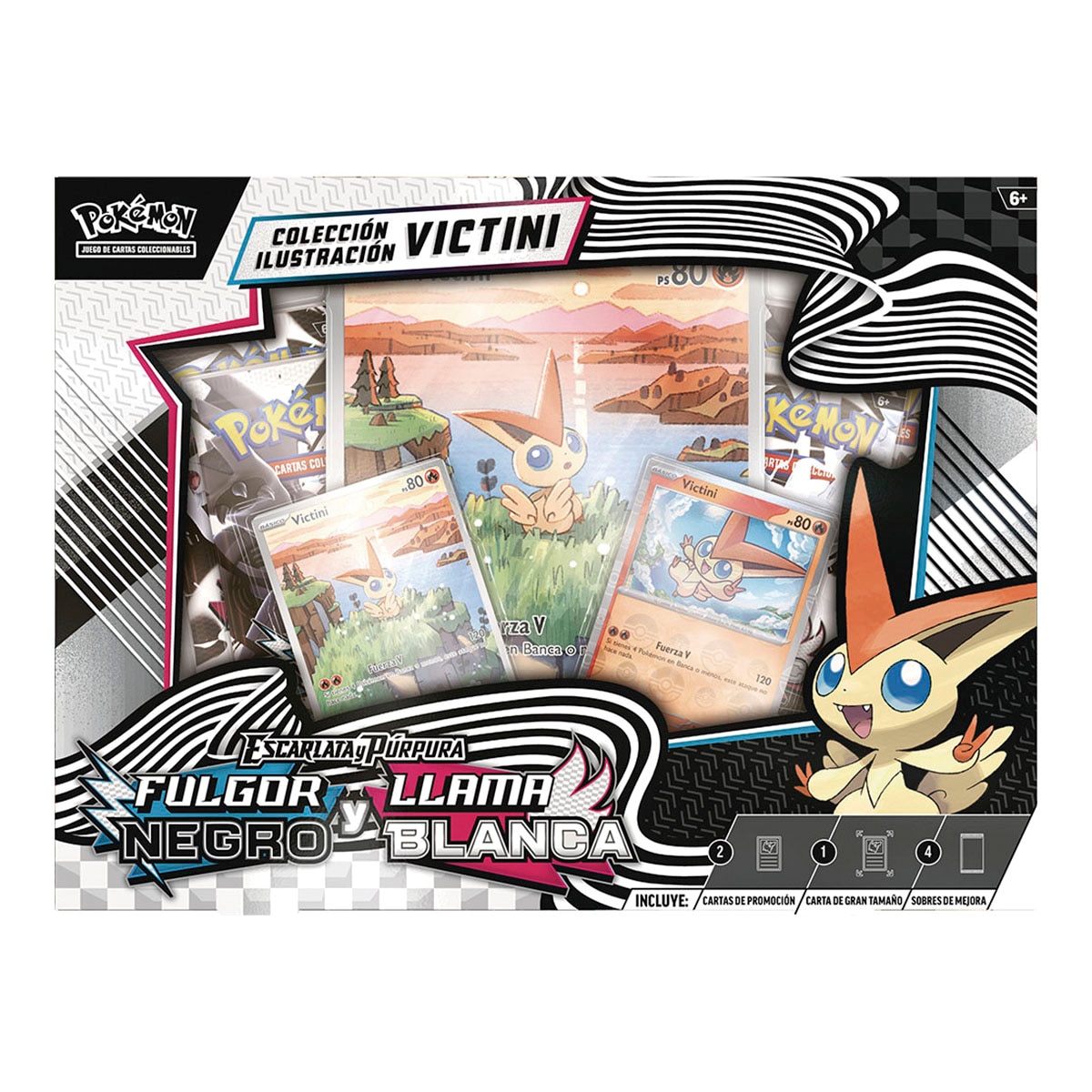 Carta coleccionable Caja Colección Illustration Pokemon Bandai