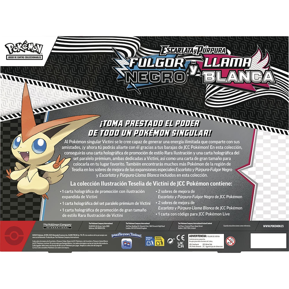 Carta coleccionable Caja Colección Illustration Pokemon Bandai