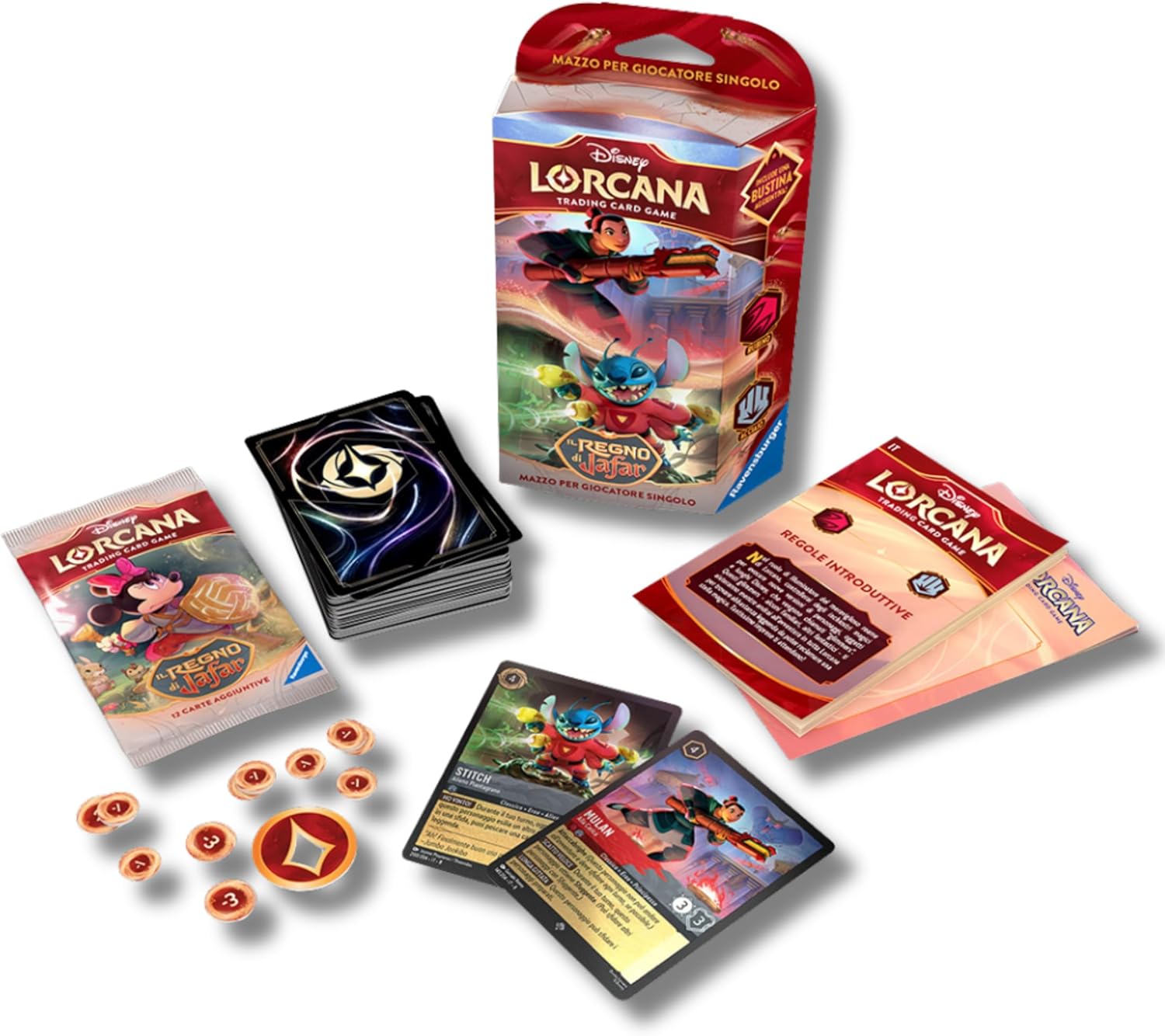 Mazo de inicio Chapter 8: Archazias Island. Starter DeckS A/B Disney Lorcana 3