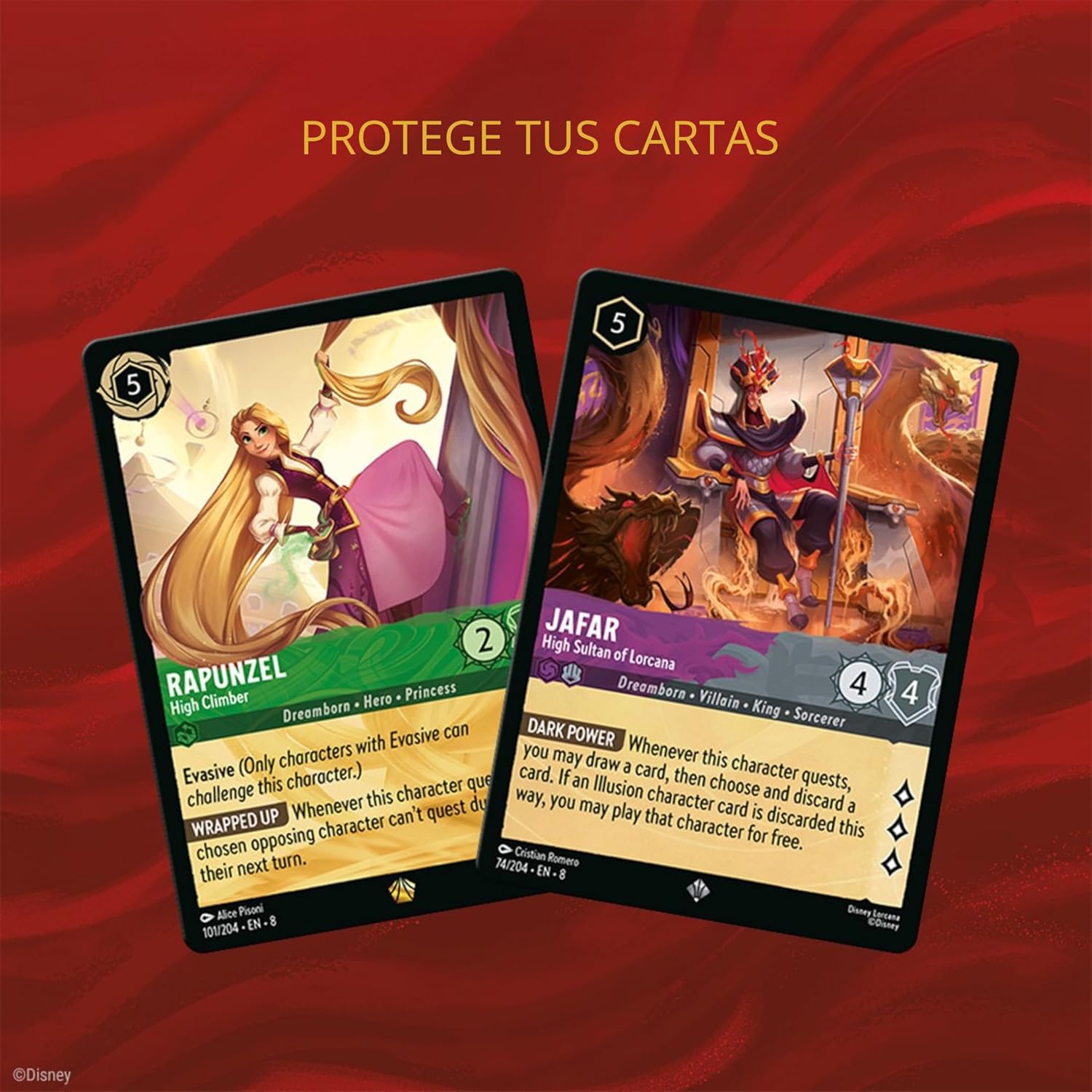 Mazo de inicio Chapter 8: Archazias Island. Starter DeckS A/B Disney Lorcana 4
