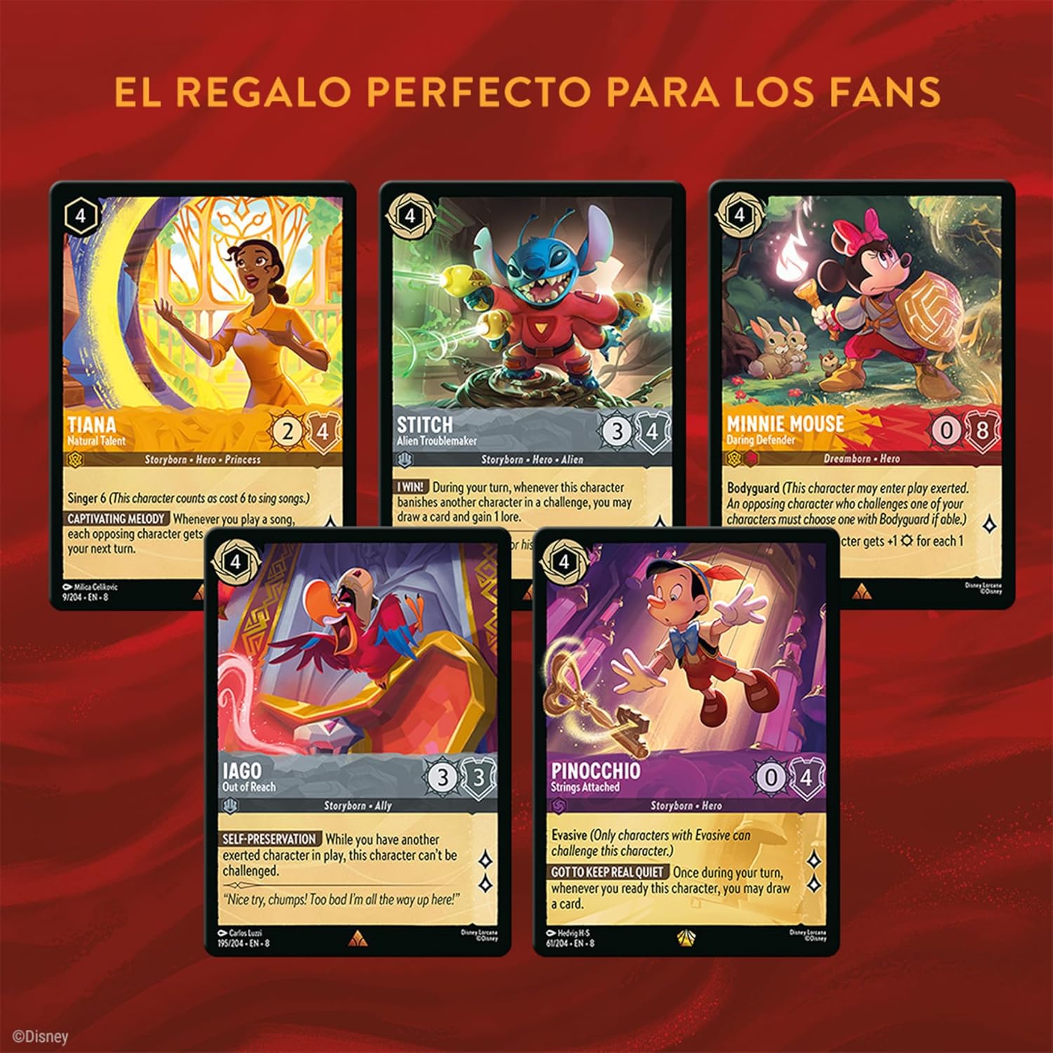 Mazo de inicio Chapter 8: Archazias Island. Starter DeckS A/B Disney Lorcana 5