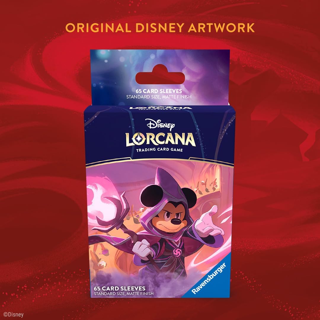 Fundas para cartas Mickey Mouse Wayward Sorcerer Disney Lorcana  Disney  Lorcana  El Corte Ingls