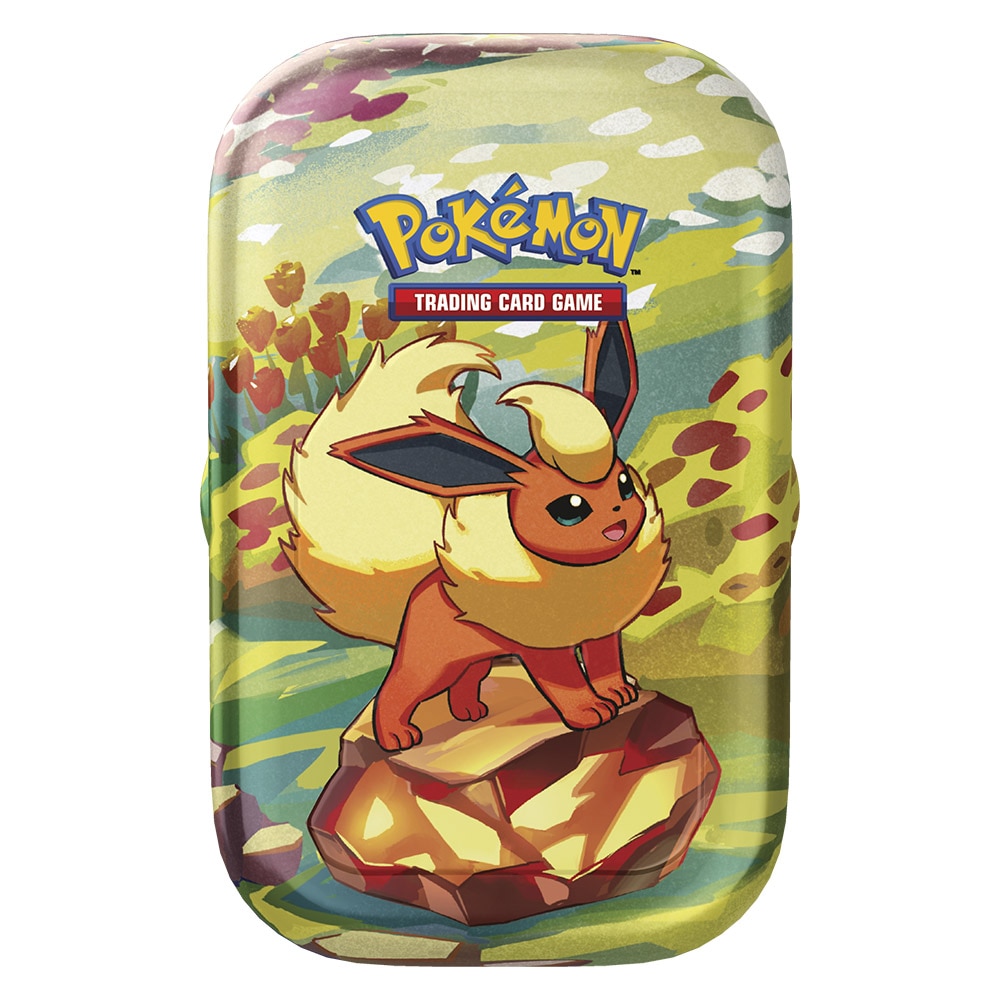 Mini Lata Pokémon SV8.5 – 2 Sobres TCG, Moneda Metálica Y Tarjeta De Arte, Edición En Inglés