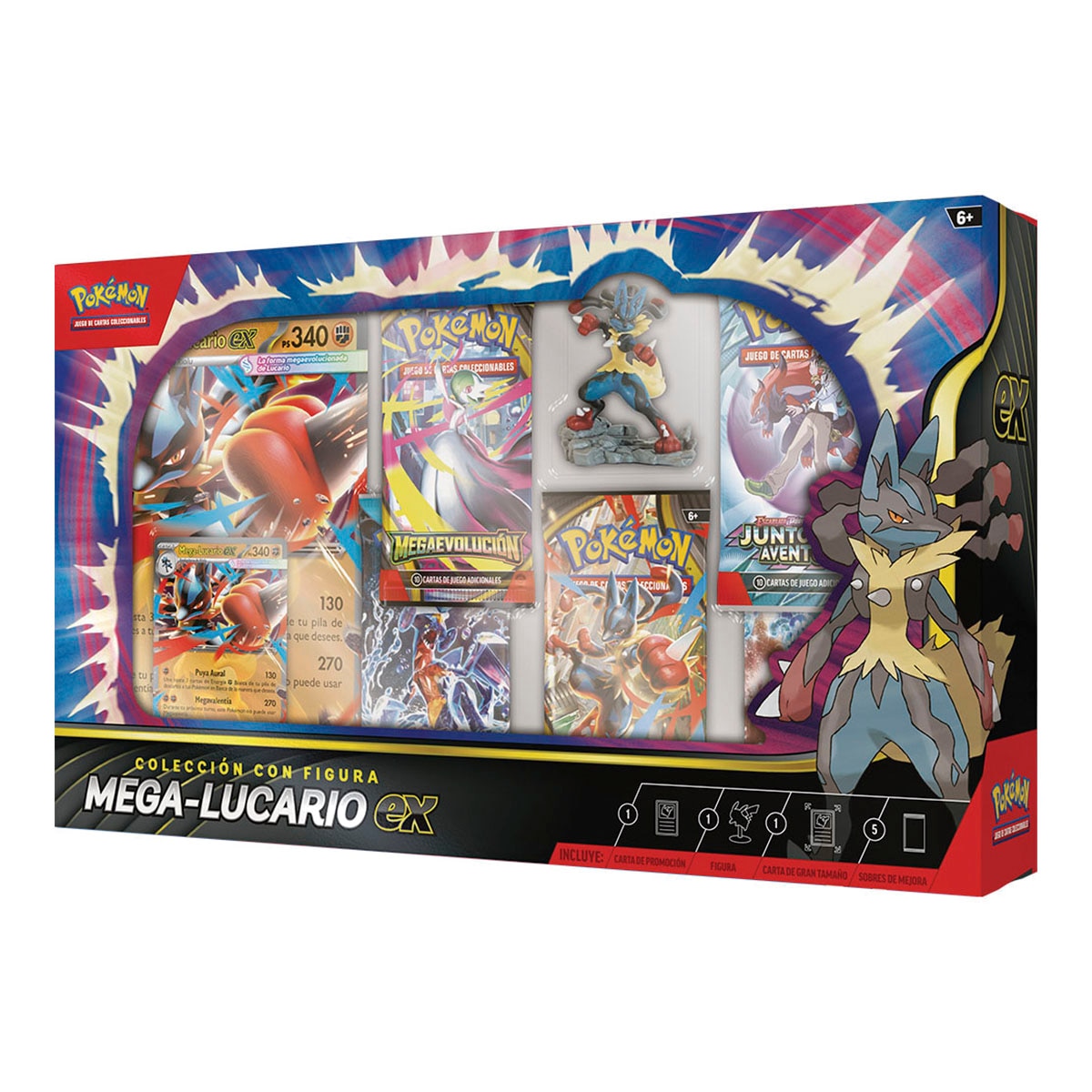 Pokémon – Caja Figura Pokémon TCG Bandai.