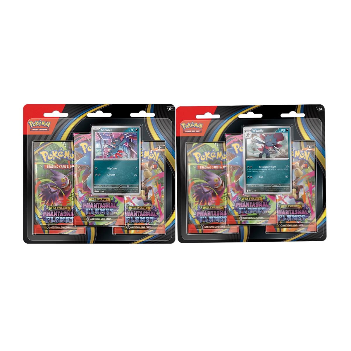 Imagem 0 de Pack Cartas Pokémon Scarlet & Violet: Mega Phantasmal Flames 3X - The Pokémon Company