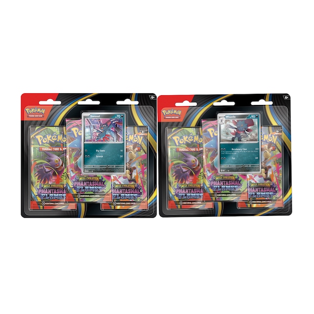 Imagem 0 de Pack Cartas Pokémon Scarlet & Violet: Mega Phantasmal Flames 3X - The Pokémon Company