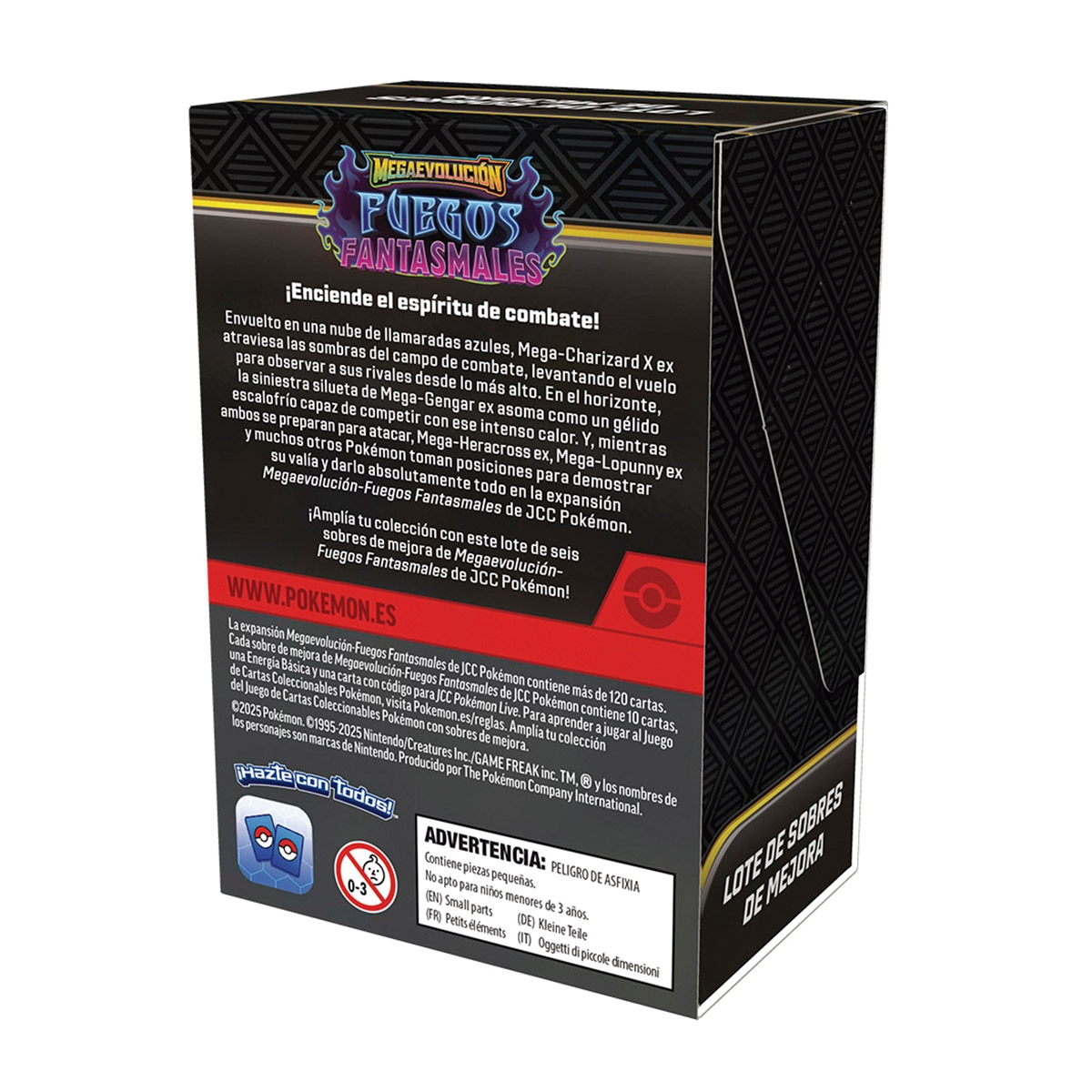 Lote de Sobres de Mejora Pokémon TCG Bandai 2