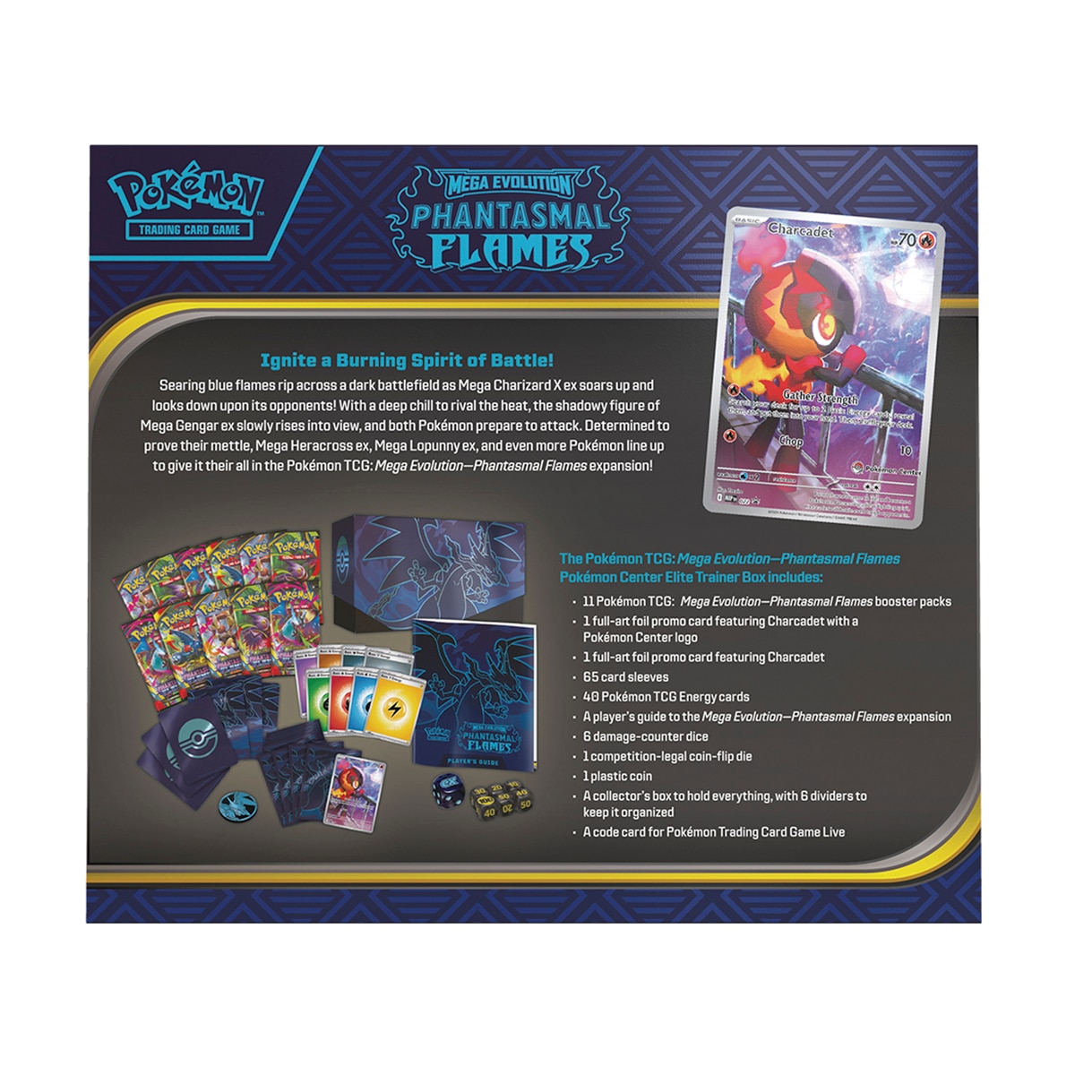 Jogo de cartas colecionáveis Pokémon Scarlet & Violet: Elite Trainer Box Mega Phantasmal - The Pokémon Company 2