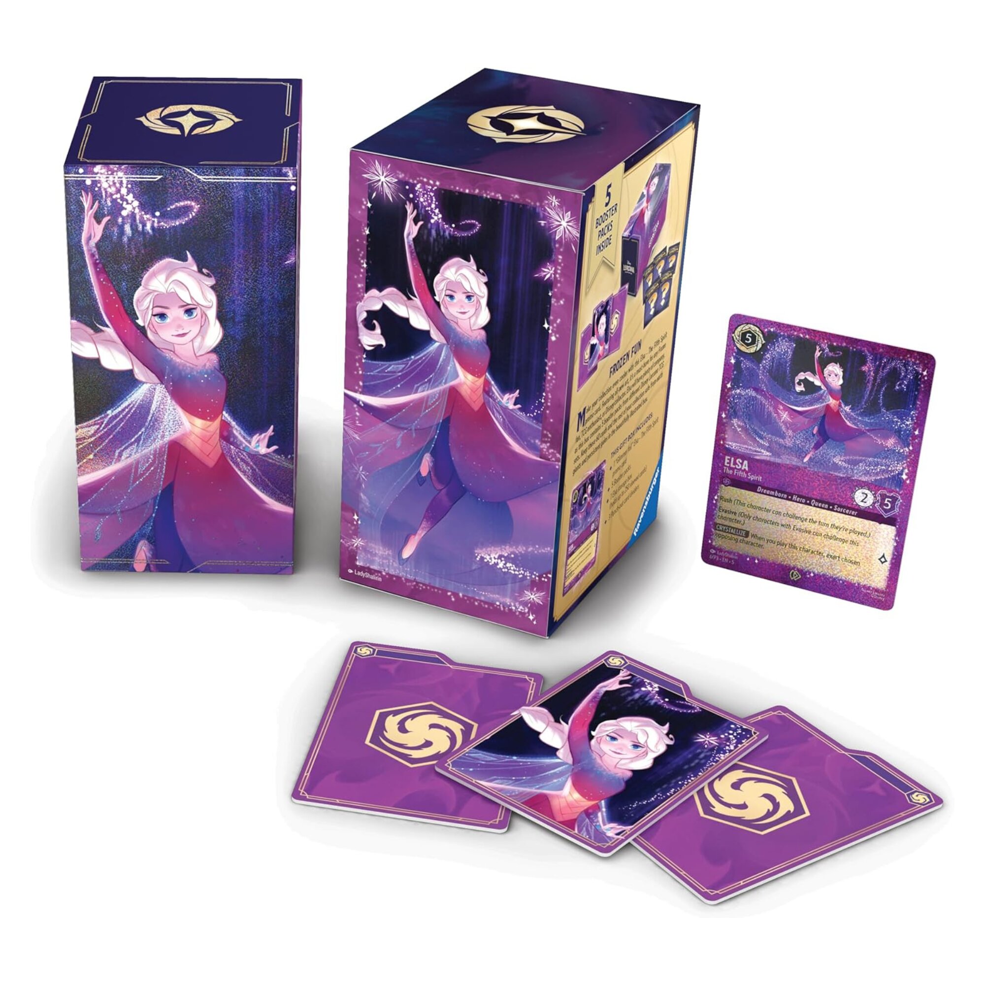 Caja Regalo Disney Lorcana Elsa EN Ravensburger · Ravensburger