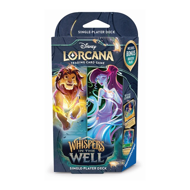 Imagen 0 de Juego de cartas coleccionable 10 Starter Deck Disney Lorcana Ravensburger modelos surtidos
