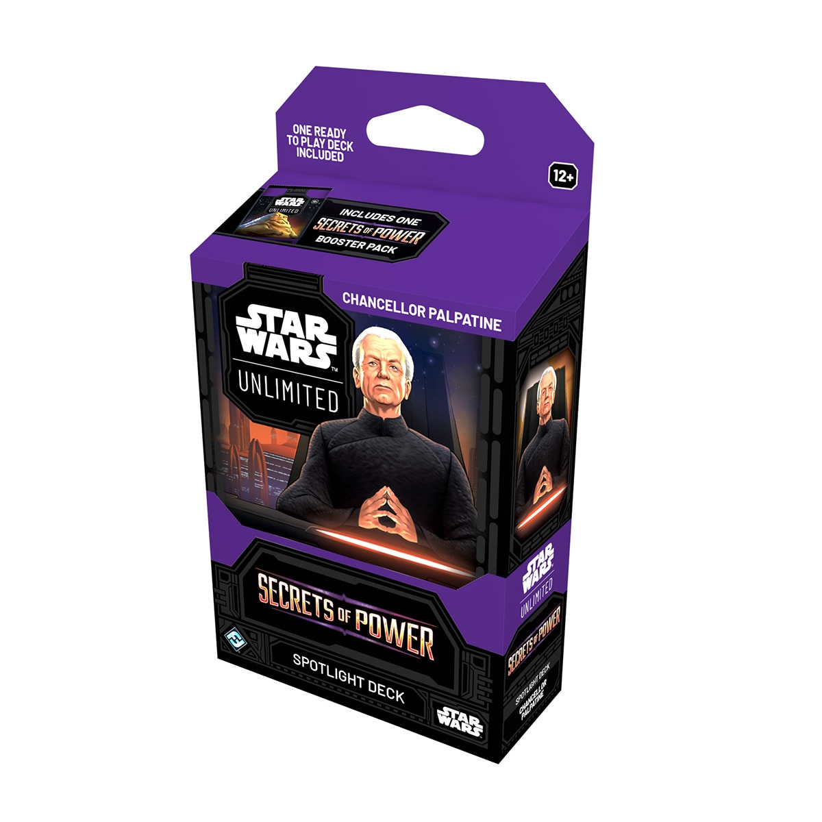 Asmodee - Juego de Mesa Star Wars Unlimited Secrets of Power Chancellor Palpatine contenido en Inglés Asmodee.