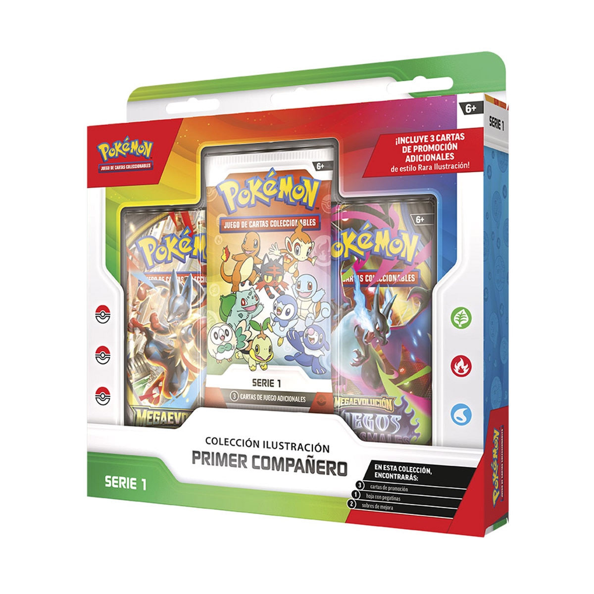 Juego de cartas Colección de Sobres Pokémon