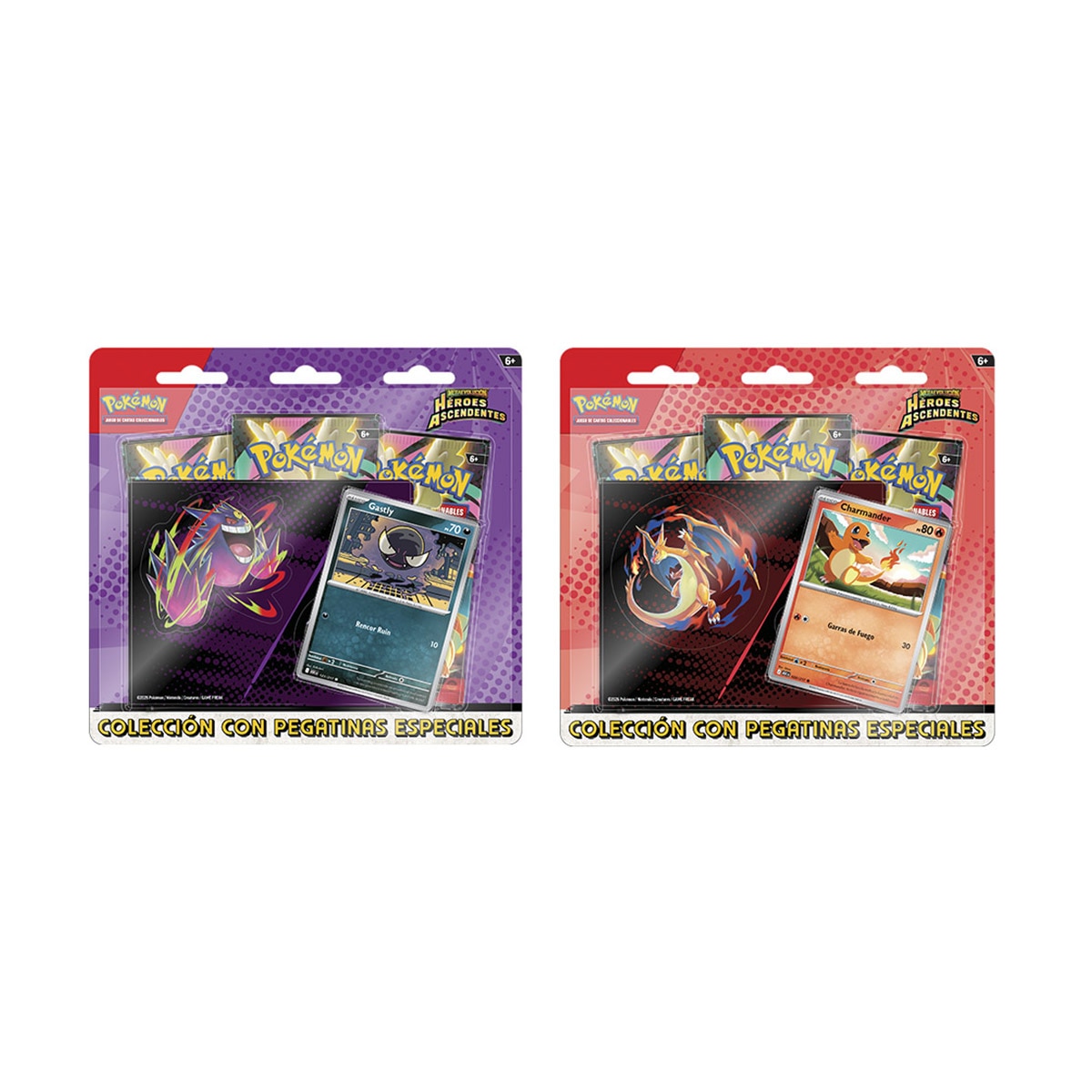 Juego de cartas Pack 3 Paquetes de Refuerzo Pokémon