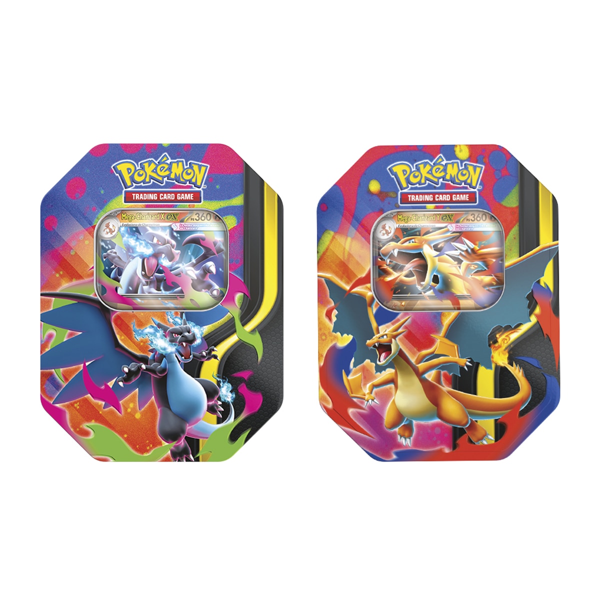 Imagen 0 de Juego de cartas Lata 4 Sobres Refuerzo Pokémon