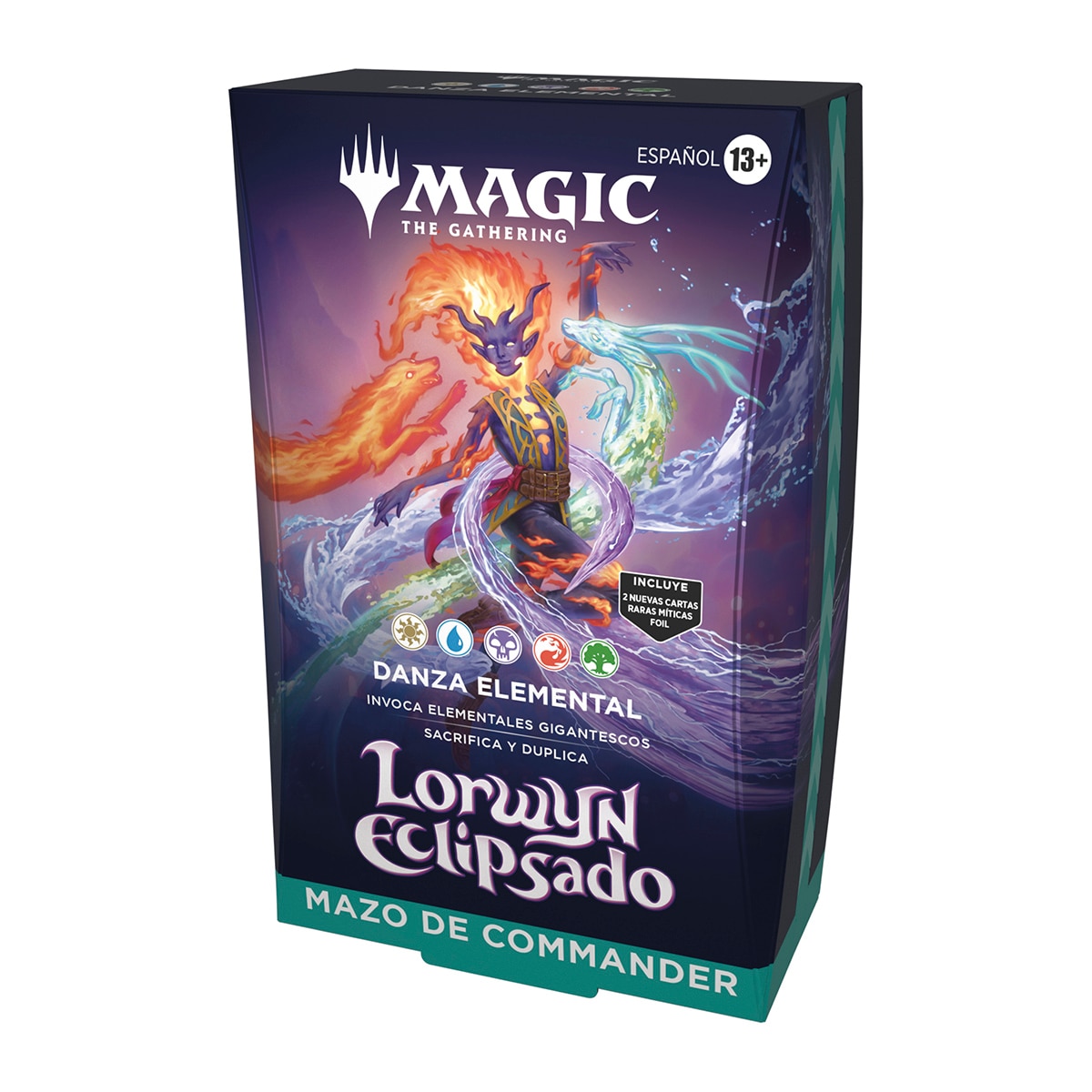 Magic The Gathering - Mazo Danza Elemental Magic The Gathering Lorwyn Eclipsado Commander Wizards Of The Coast.
