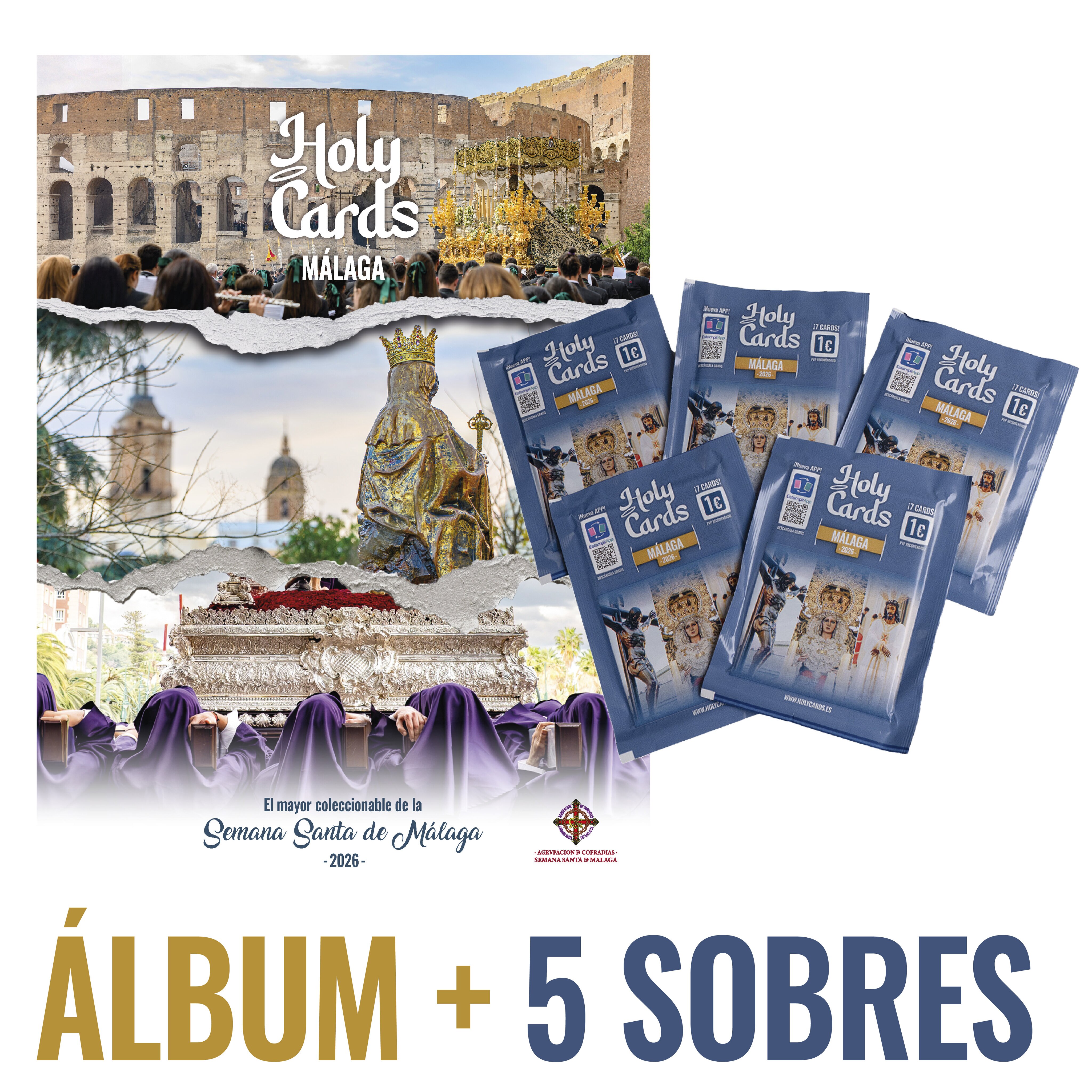Álbum Semana Santa de Málaga 2026 HolyCards 3