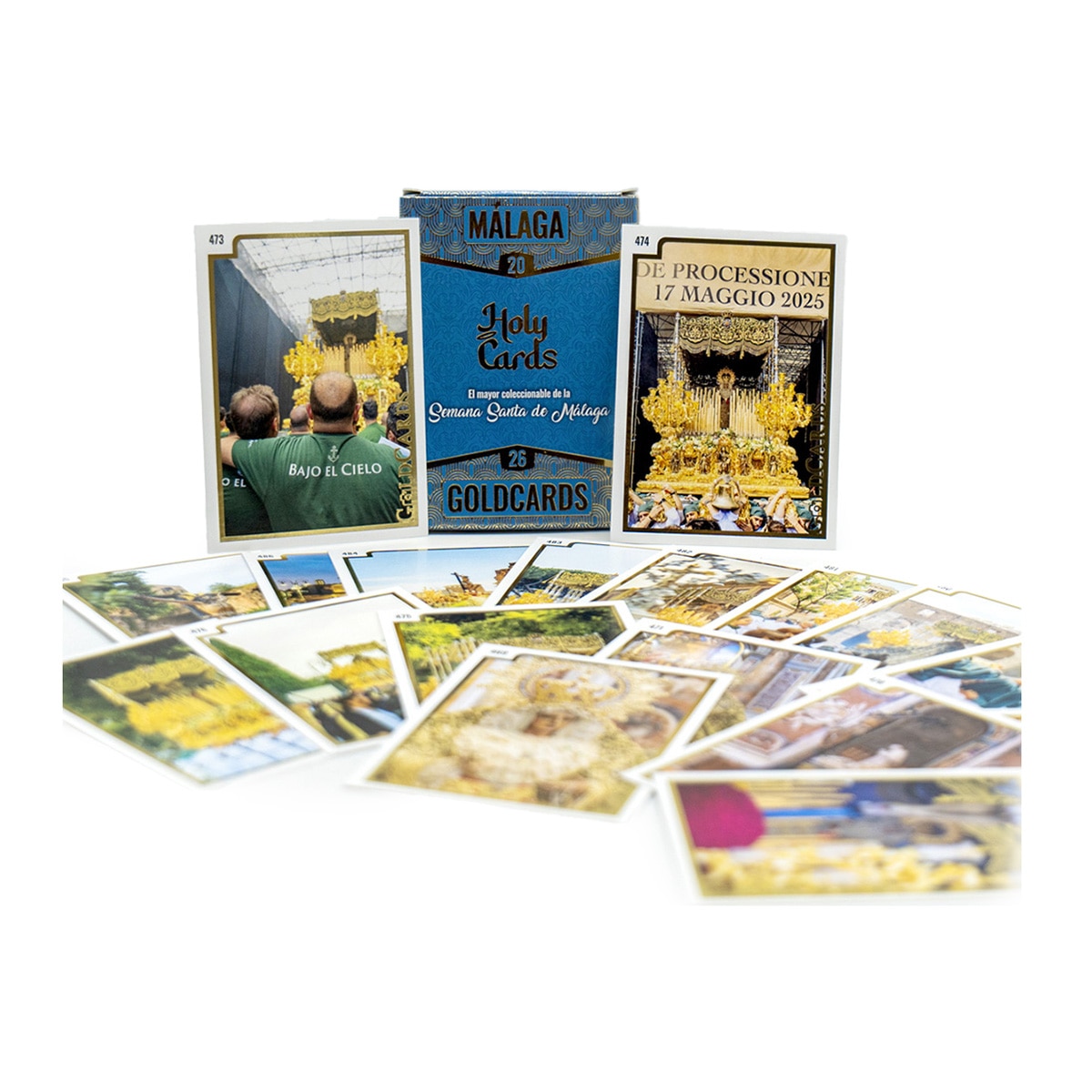 Holy Cards - Pack GoldCards Málaga 2026 HolyCards.