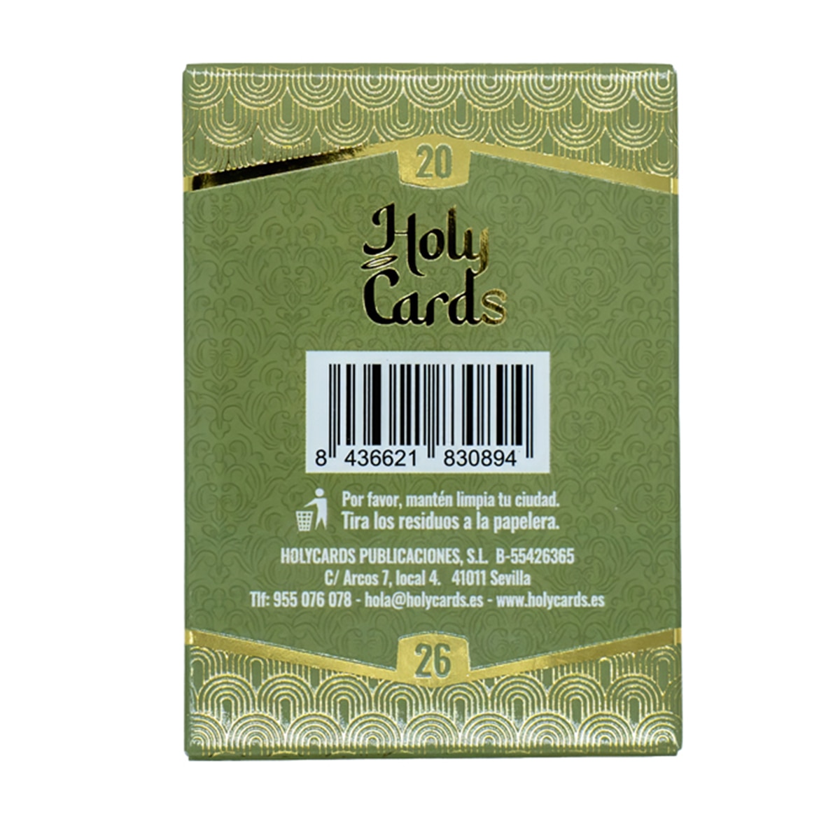 Pack GoldCards Jaén 2026 HolyCards 2
