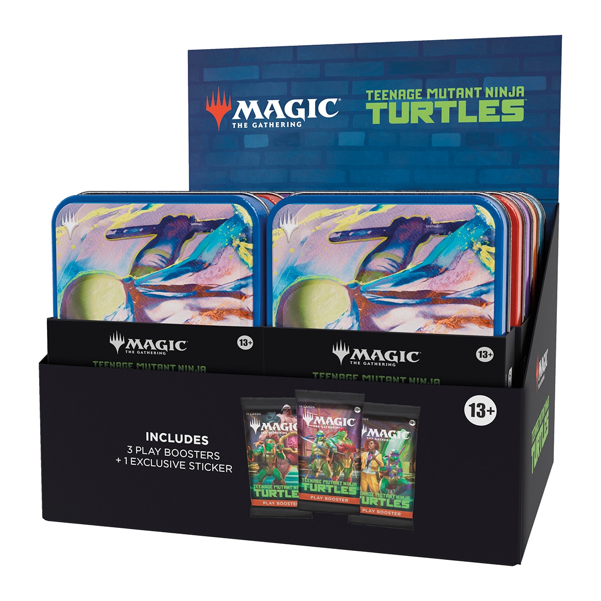 Imagem 0 de Jogo de tabuleiro Magic: The Gathering Teenage Mutant Ninja Turtles Tin