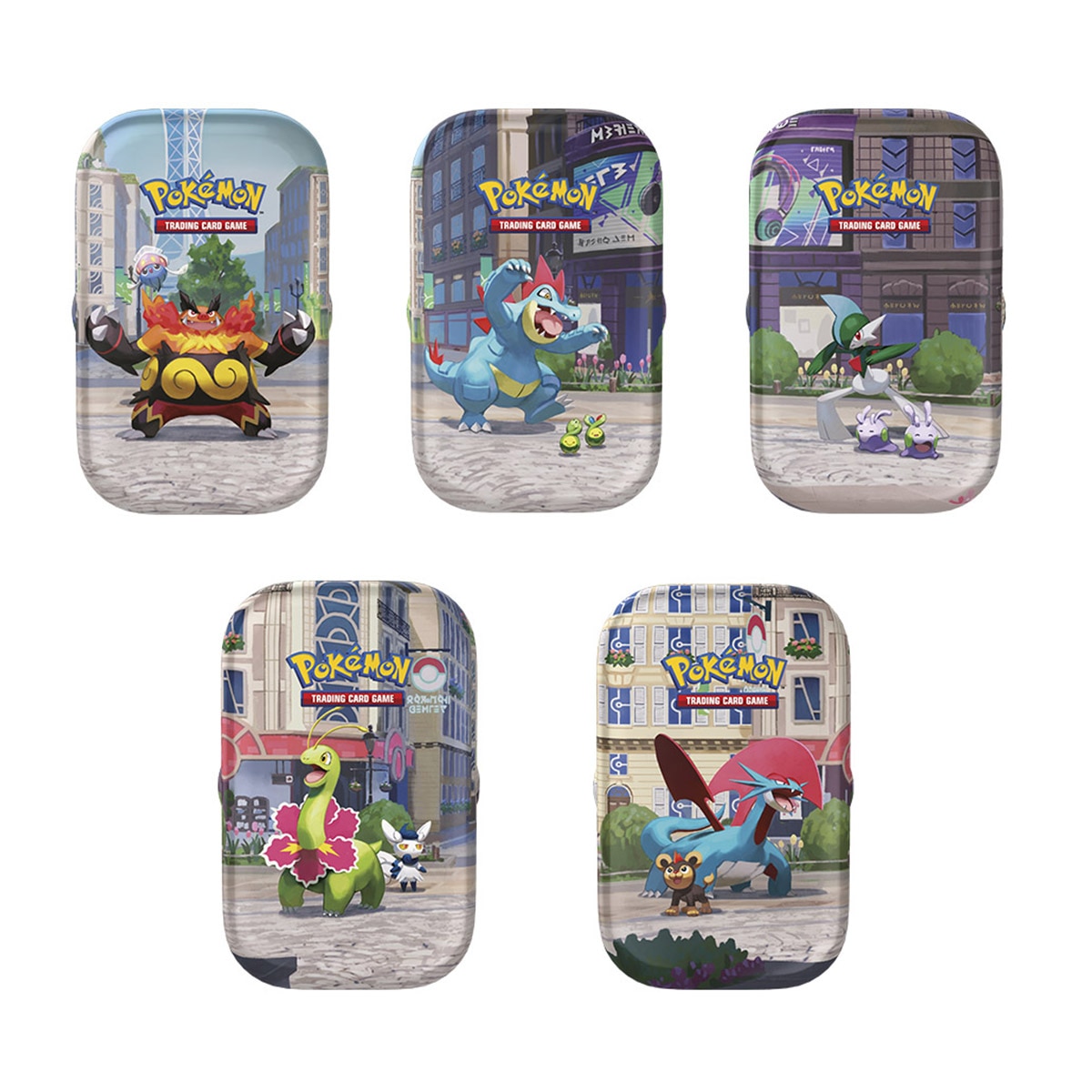 Pokémon - Mini Tins Pokémon Bandai modelos surtidos.
