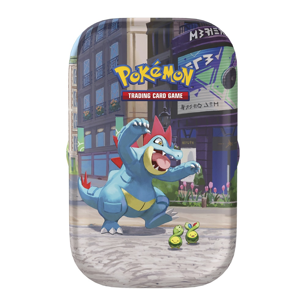 Mini Lata Megaevolucion Caos Creciente JCC Pokémon Bandai Modelos surtidos 3