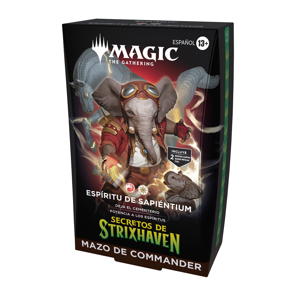 Magic The Gathering - Juego de cartas Secret of Stixhaven Commander Deck Espiritu De Sapientium MagicThe Gathering MagicThe Gathering.