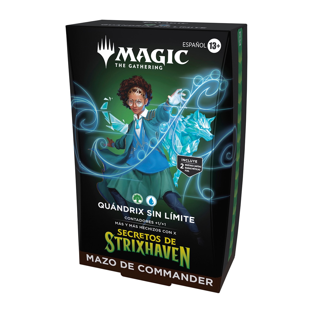Magic The Gathering - Juego de cartas Secret of Stixhaven Commander Deck Quandrix Sin Limite MagicThe Gathering MagicThe Gathering.
