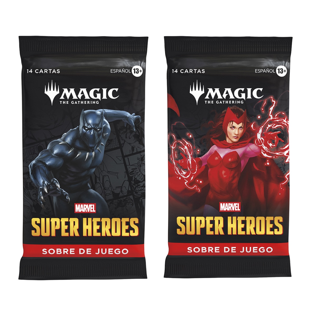 Imagen 0 de Sobre de Juego Magic The Gathering Super Héroes Marvel modelos surtidos