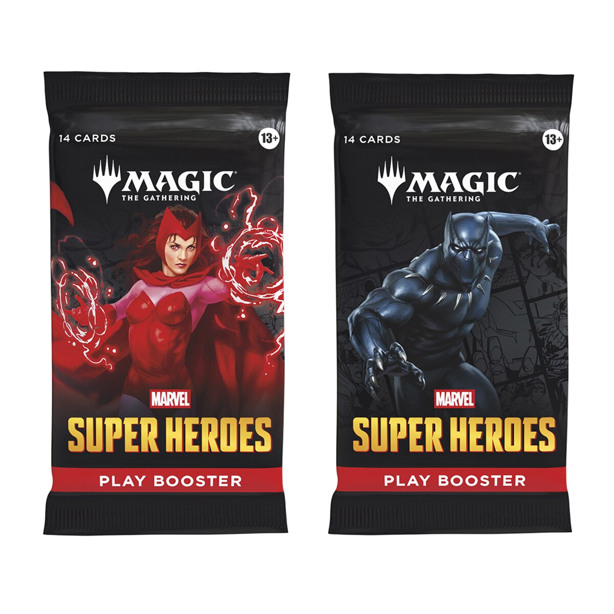 Imagen 0 de Juego de cartas Play Booster Magic The Gathering Super Héroes Marvel modelos surtidos