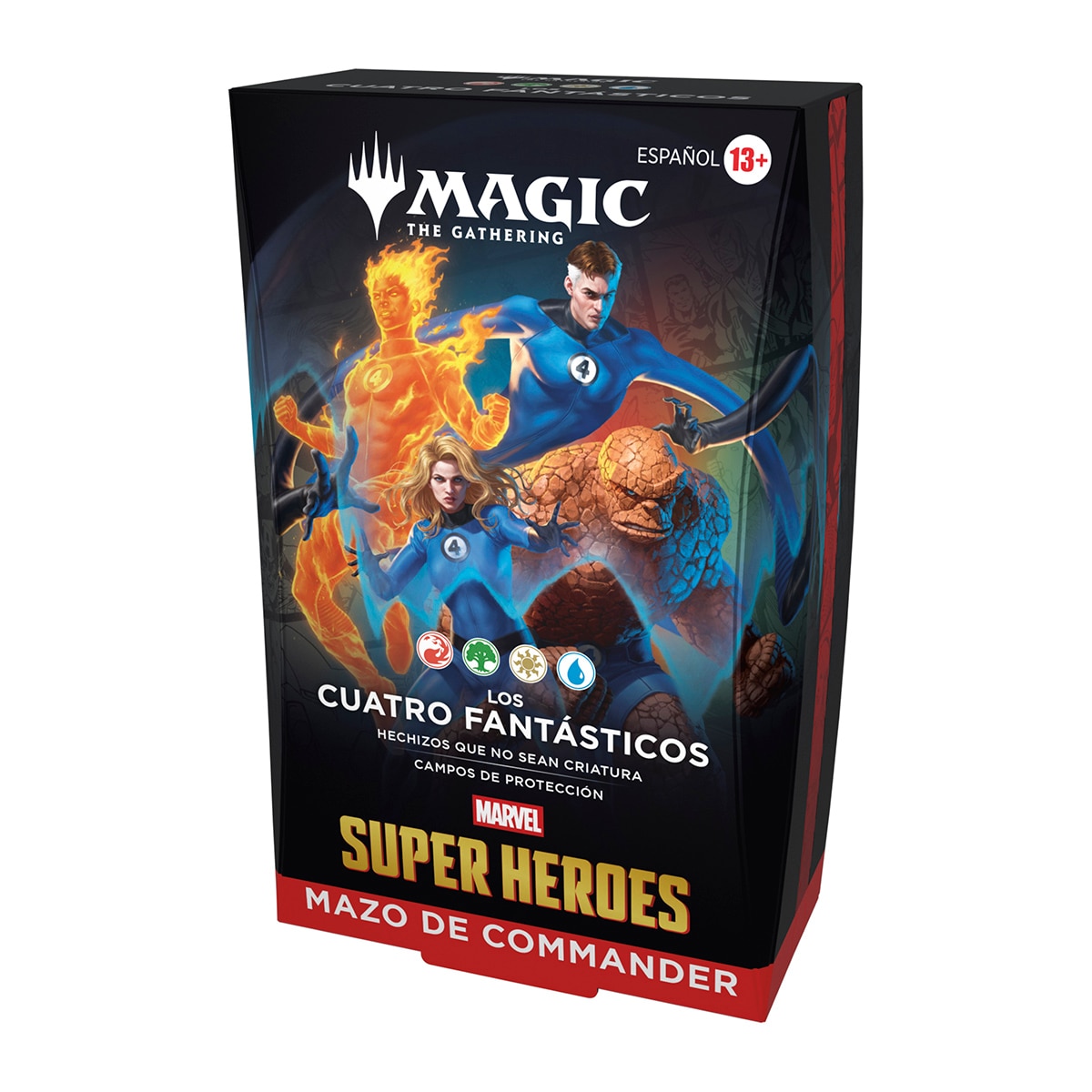 Imagen 0 de Juego de cartas Commander Deck Los Cuatro Fantasticos MagicThe Gathering Marvel Super Heroes Marvel Super Heroes