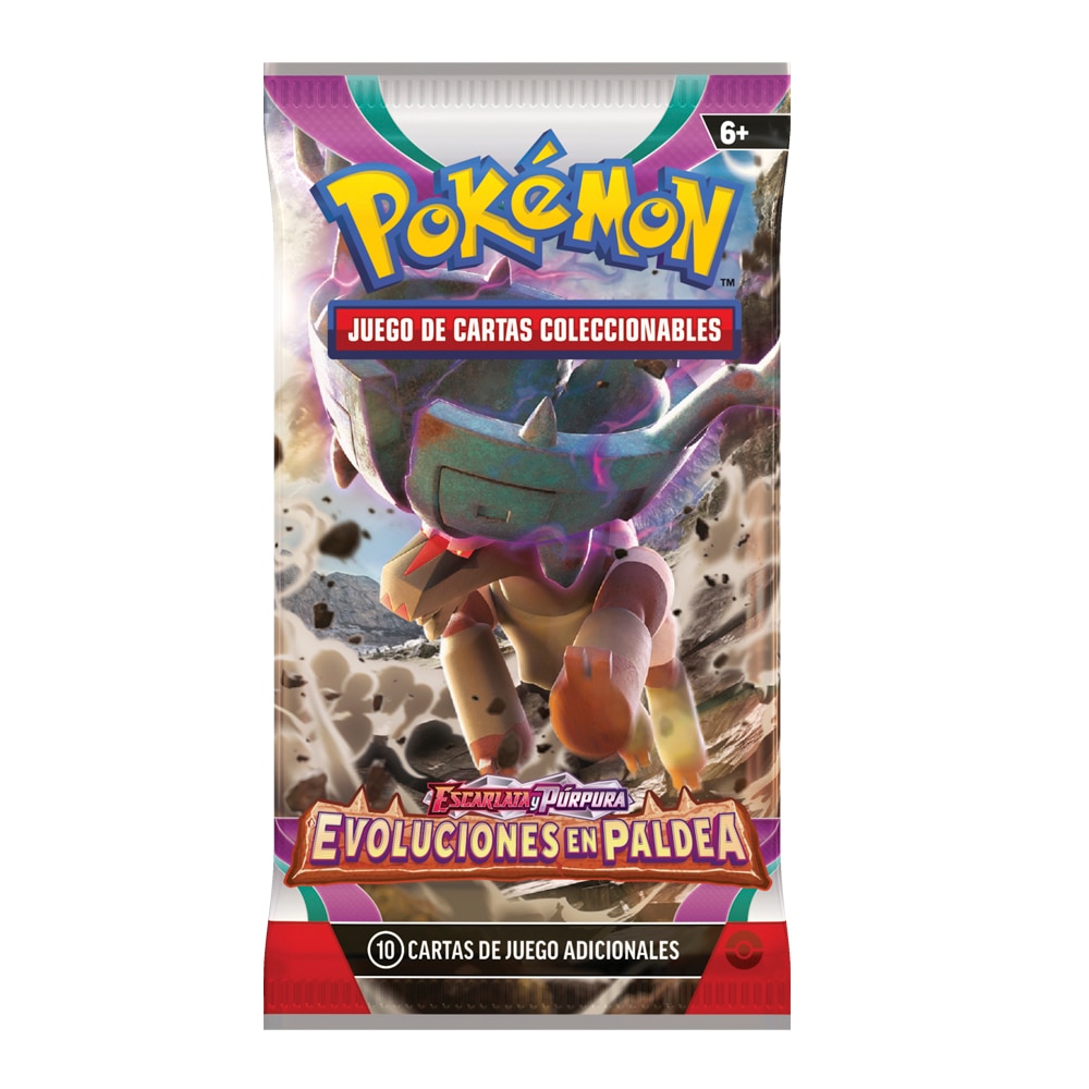 Sobres Cartas Pokémon. Expansión Evoluciones En Paldea Pokémon Bandai modelos surtidos 2