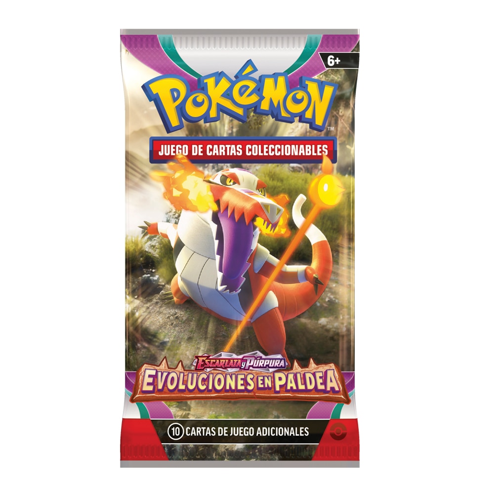 Sobres Cartas Pokémon. Expansión Evoluciones En Paldea Pokémon Bandai modelos surtidos 3