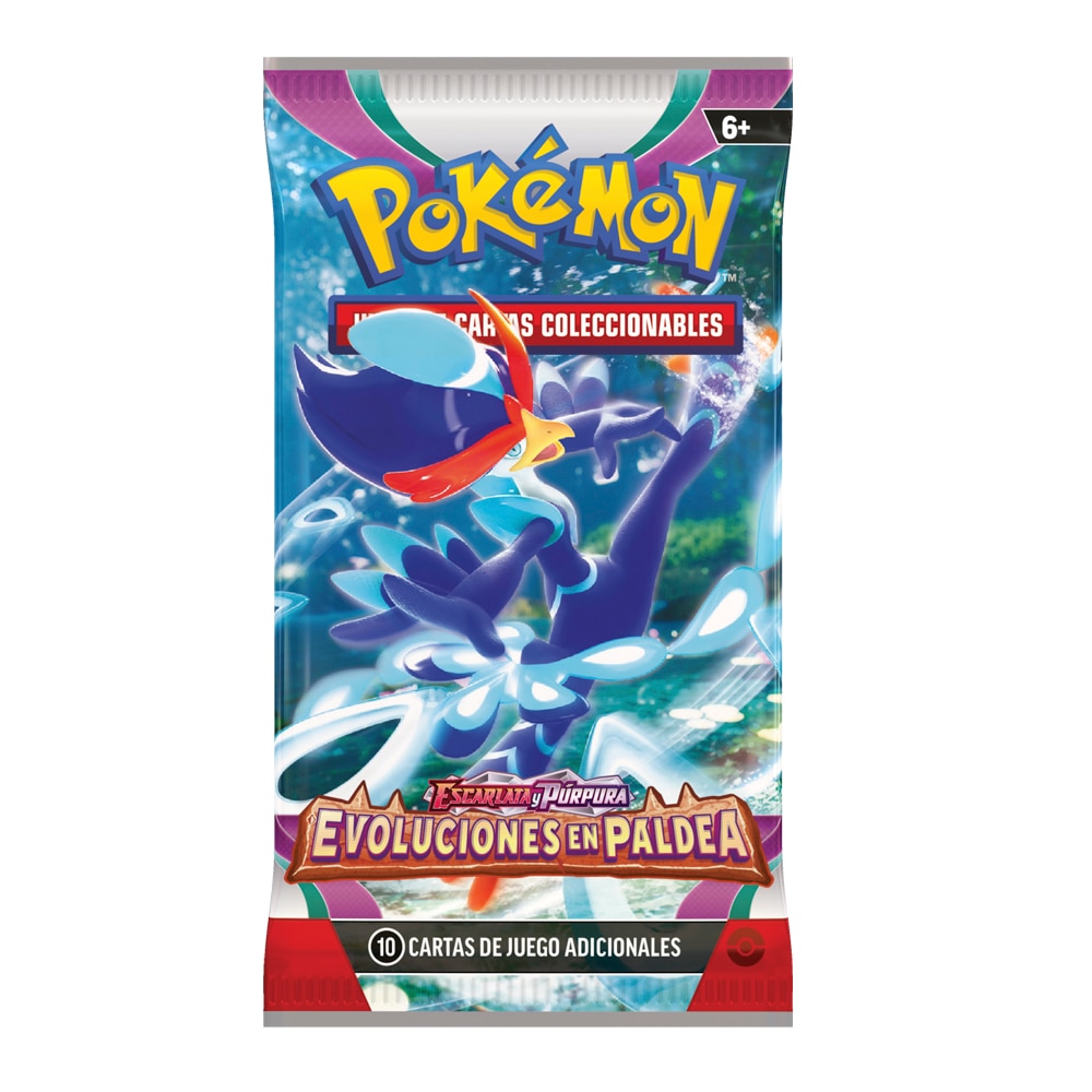 Sobres Cartas Pokémon. Expansión Evoluciones En Paldea Pokémon Bandai modelos surtidos 4