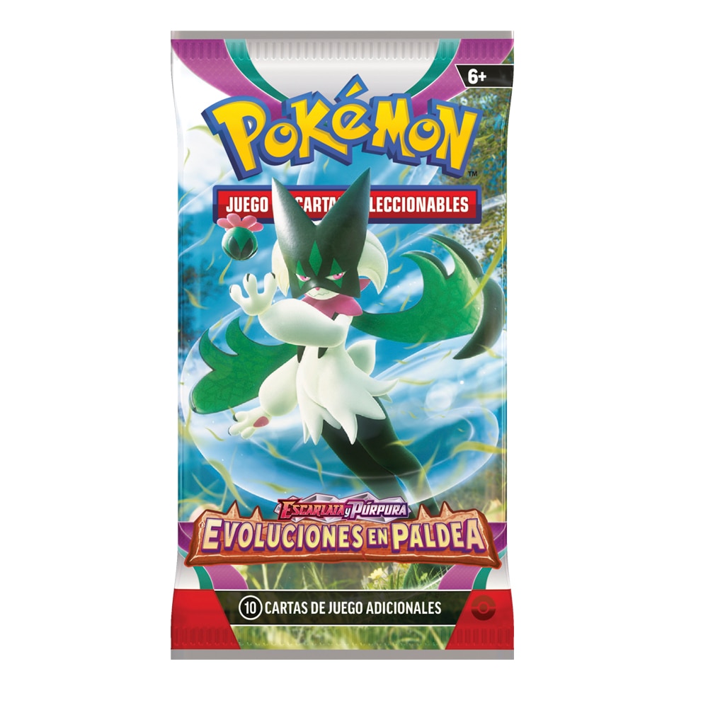 Sobres Cartas Pokémon. Expansión Evoluciones En Paldea Pokémon Bandai modelos surtidos 5