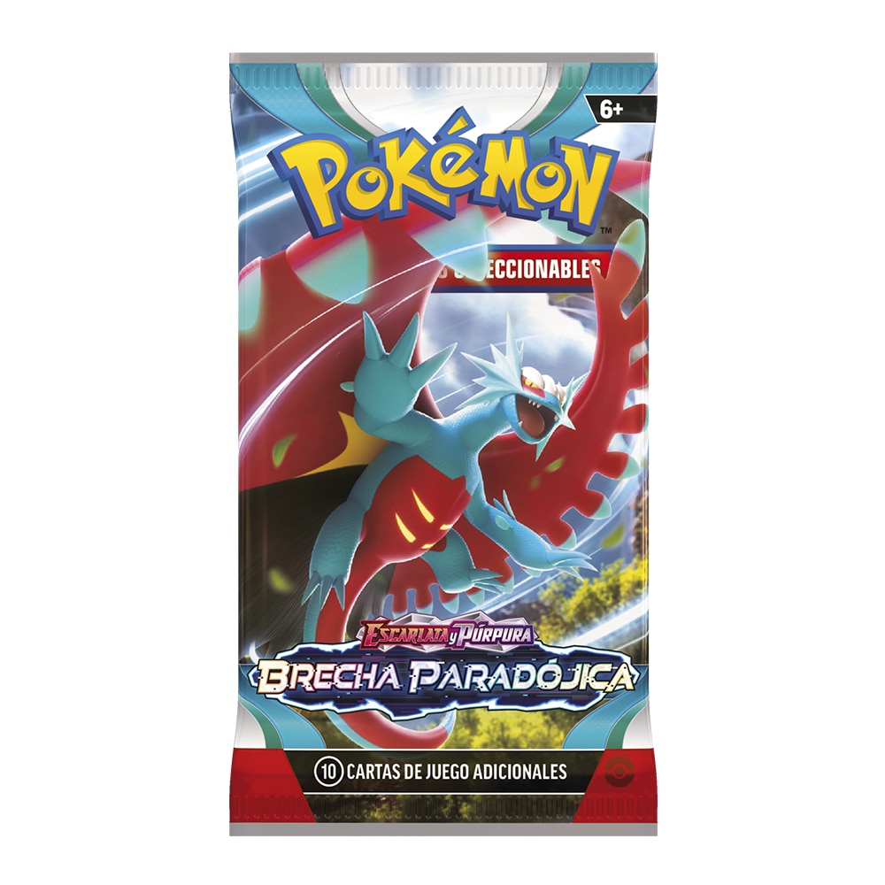 Sobre Cartas Pokémon Expansión Brecha Paradójica Pokémon Bandai modelos surtidos 3