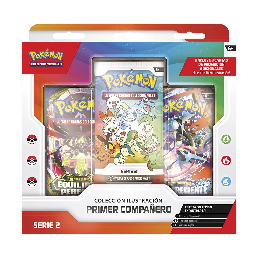 CajaPrimerCompañeroColecciónIlustraciónSerie2PokémonBandai